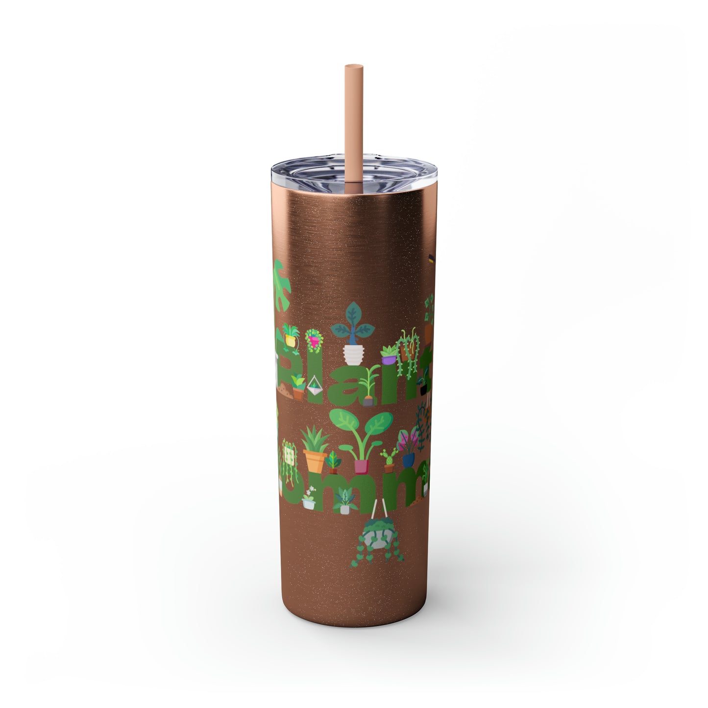 Skinny Tumbler with Straw, 20oz