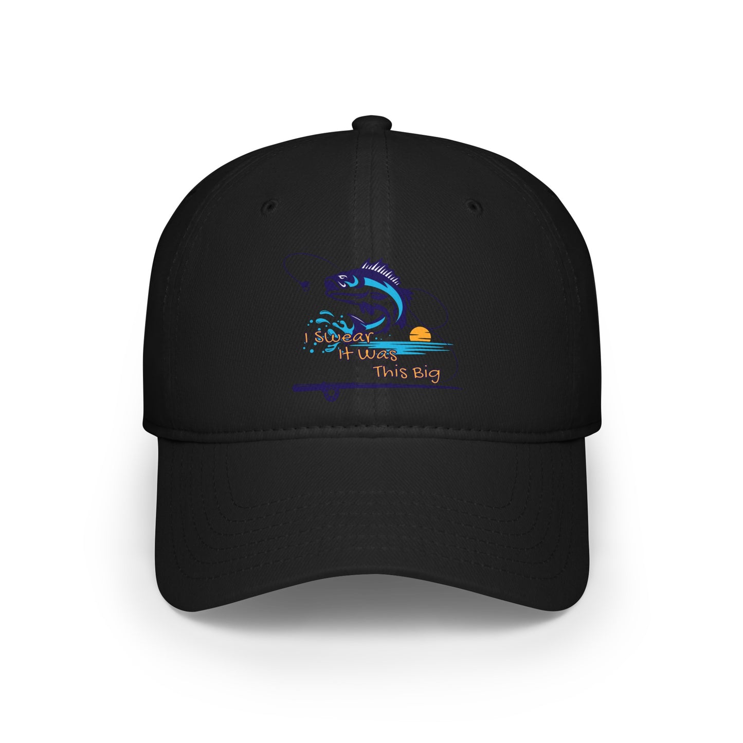 Fishing Low Profile Baseball Cap