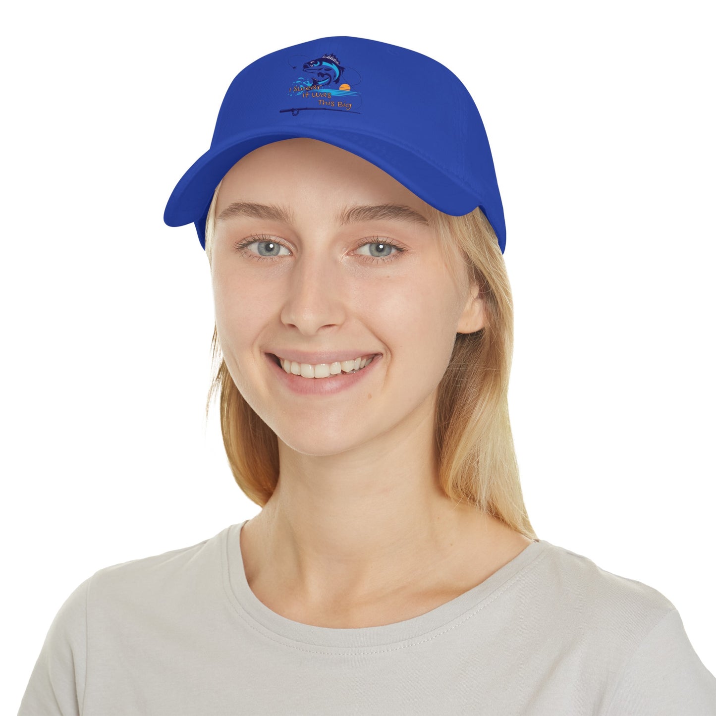 Fishing Low Profile Baseball Cap