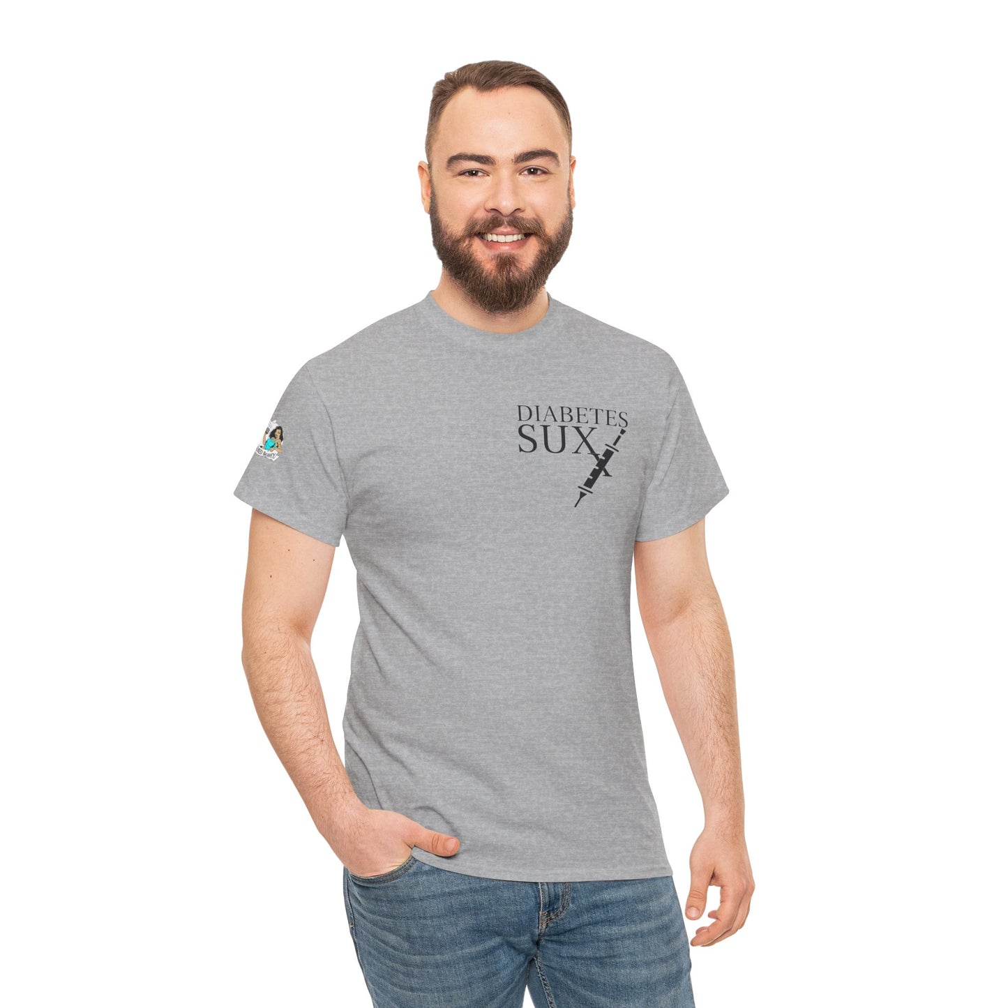 Diabetes Suxx Unisex Heavy Cotton Tee