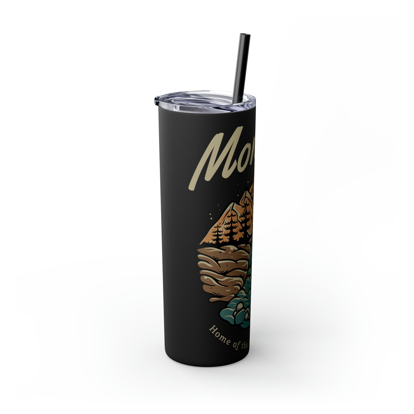 Skinny Tumbler with Straw, 20oz