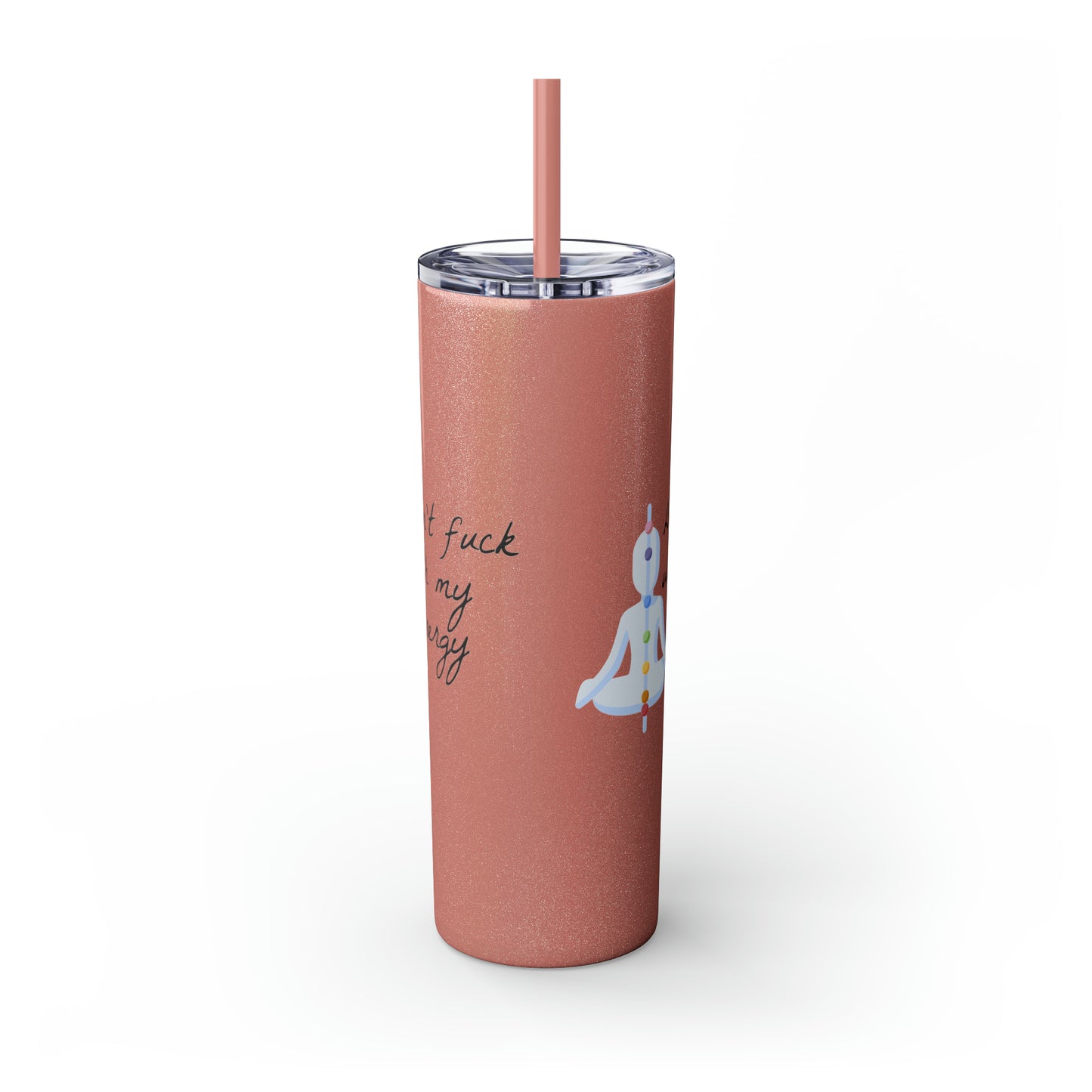 Skinny Tumbler with Straw, 20oz