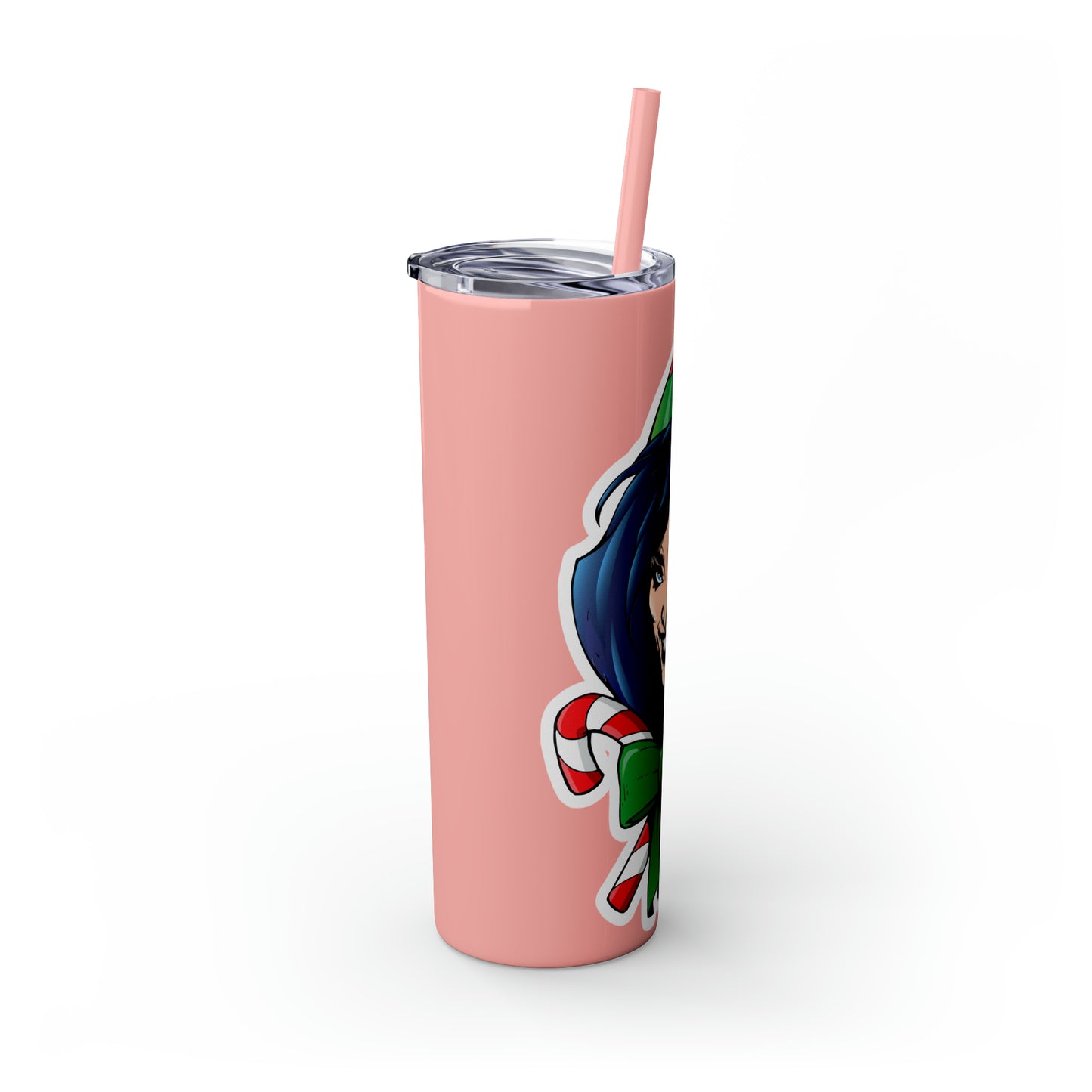 Skinny Tumbler with Straw, 20oz