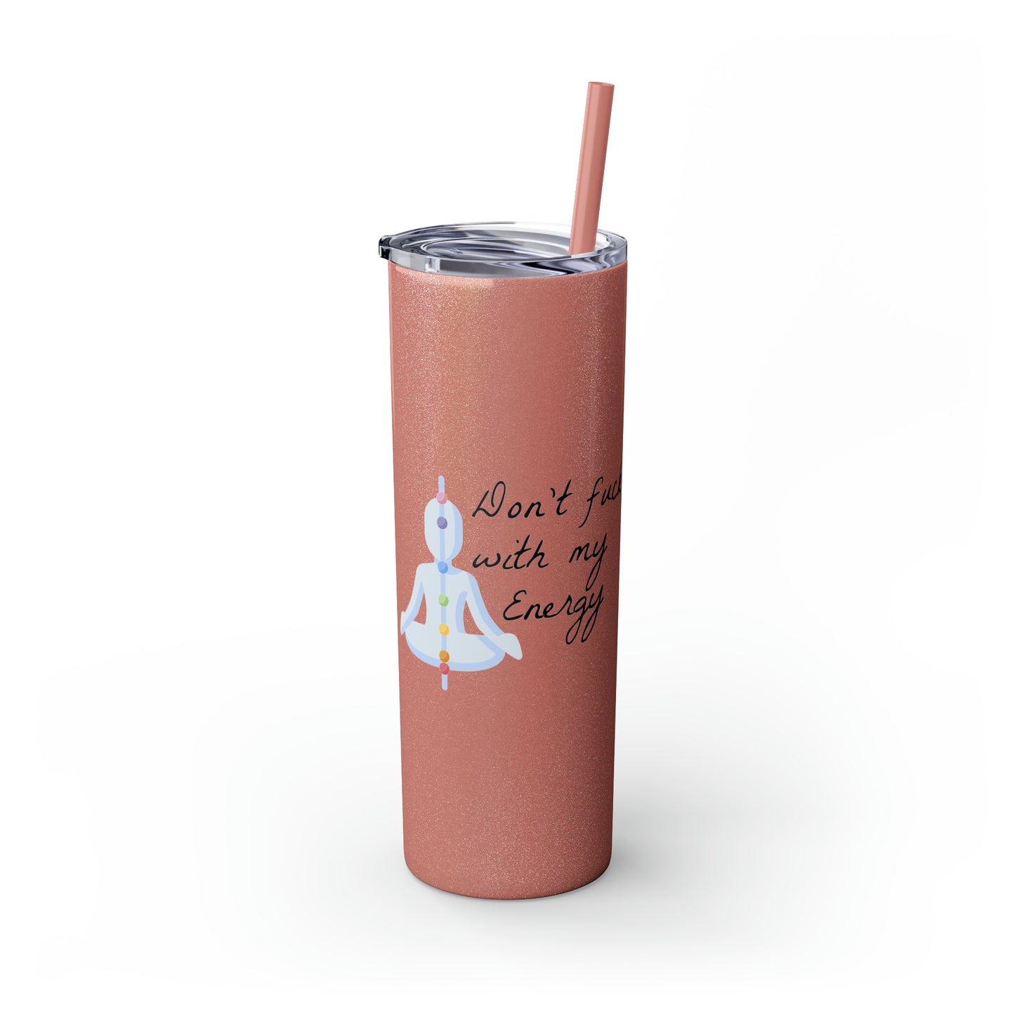 Skinny Tumbler with Straw, 20oz