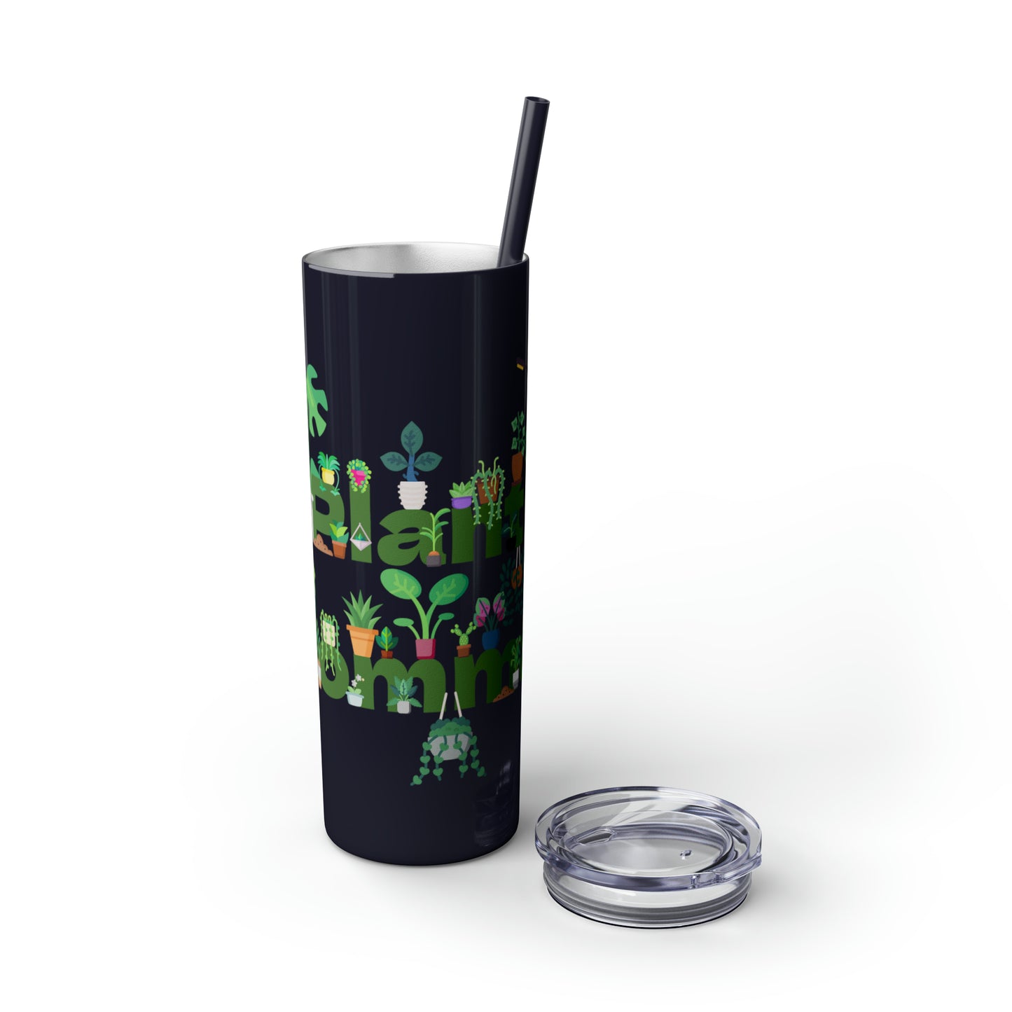 Skinny Tumbler with Straw, 20oz