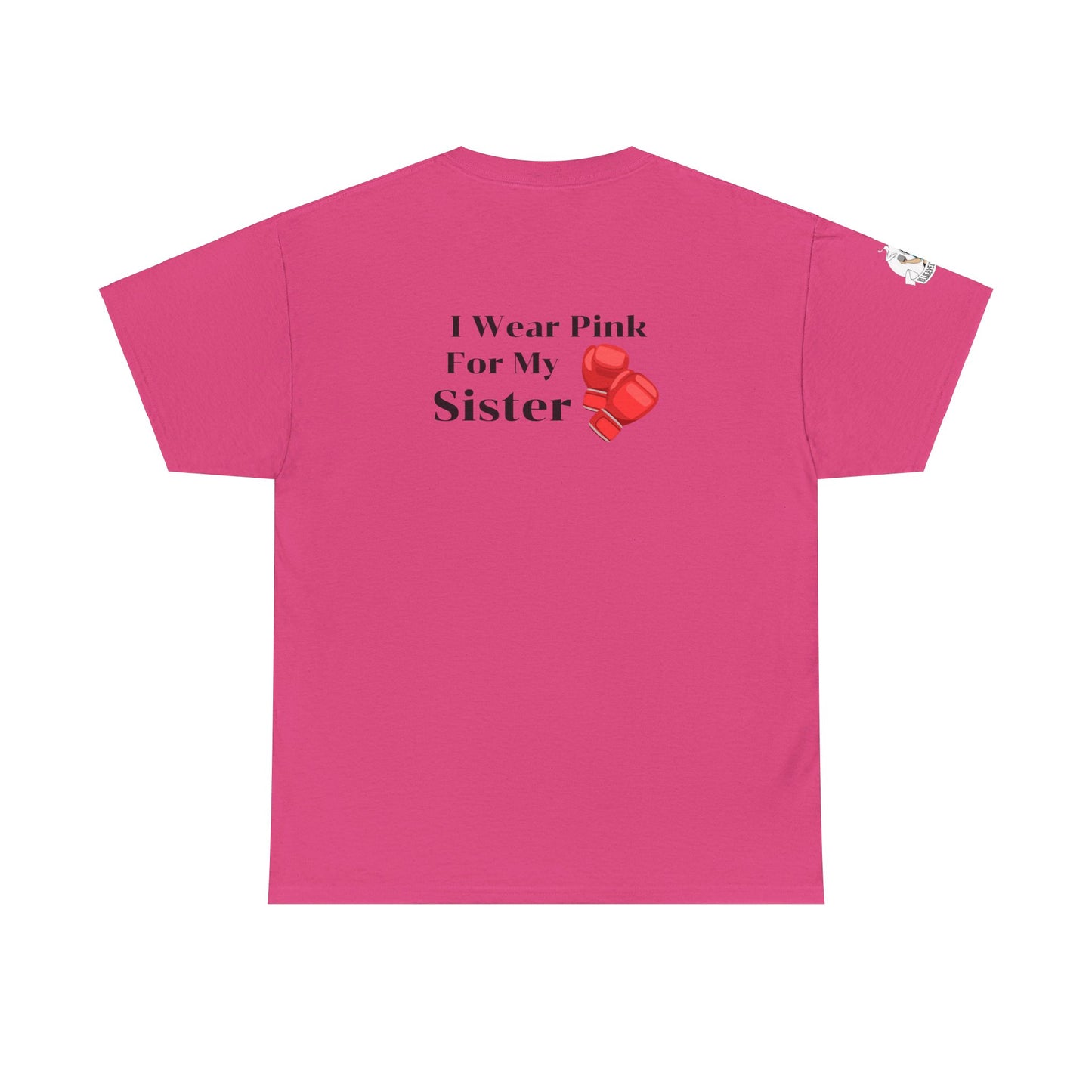 Breast Cancer Fight for Sister Unisex Heavy Cotton Tee