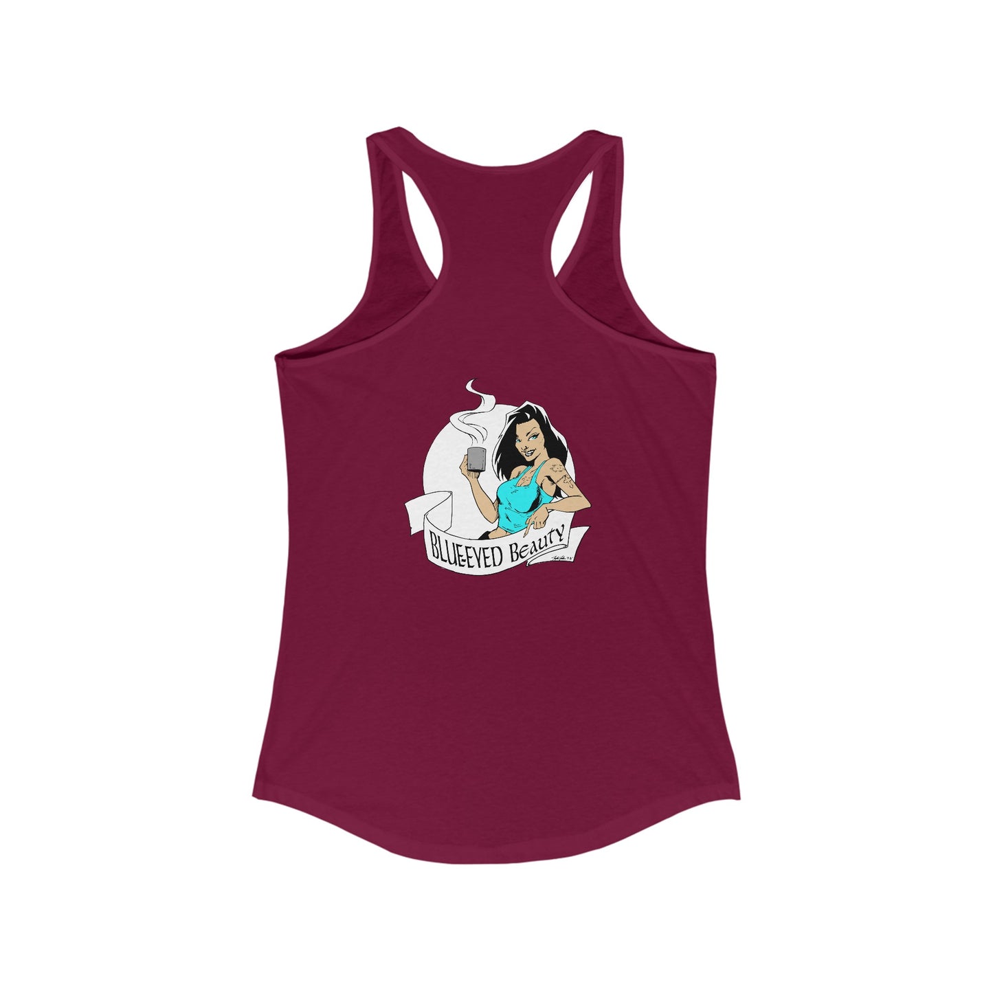 Rainbow Coffee Women's Ideal Racerback Tank