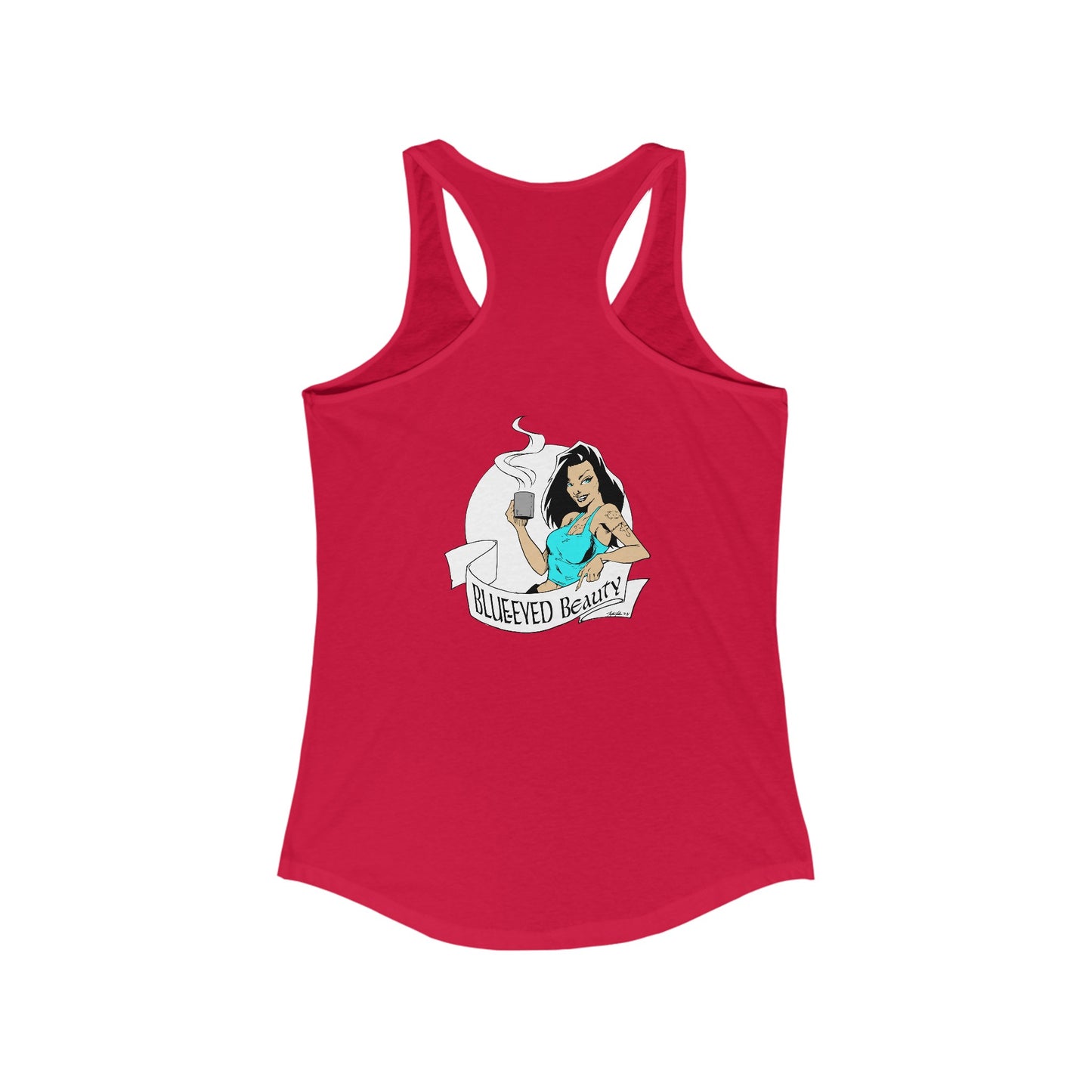 Rainbow Coffee Women's Ideal Racerback Tank