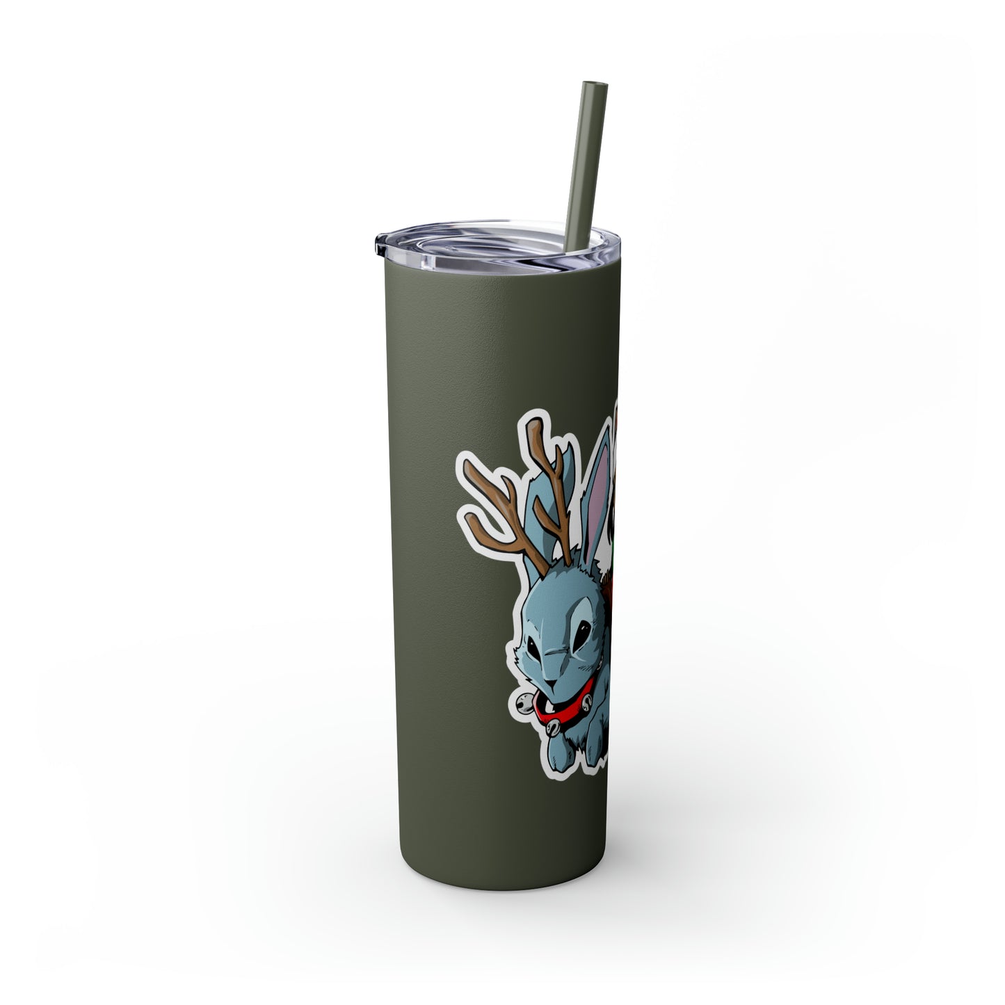 Skinny Tumbler with Straw, 20oz