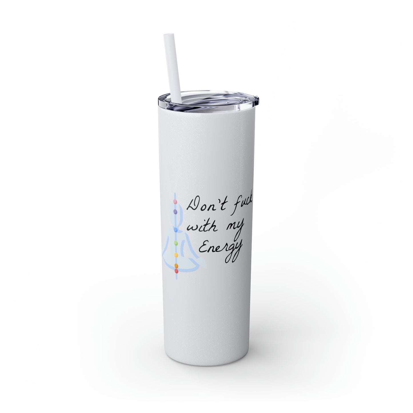 Skinny Tumbler with Straw, 20oz