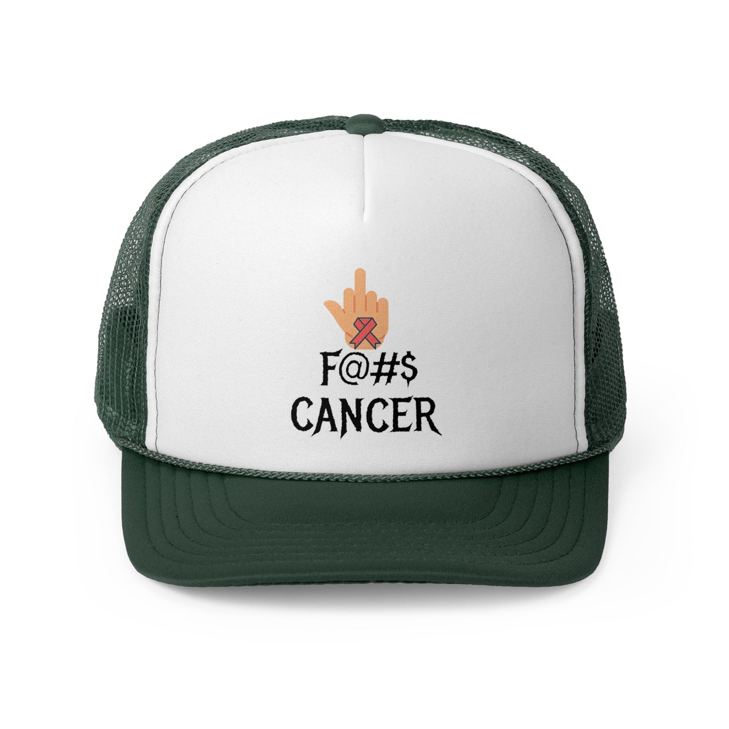 F CANCER Trucker Survival Trucker Caps