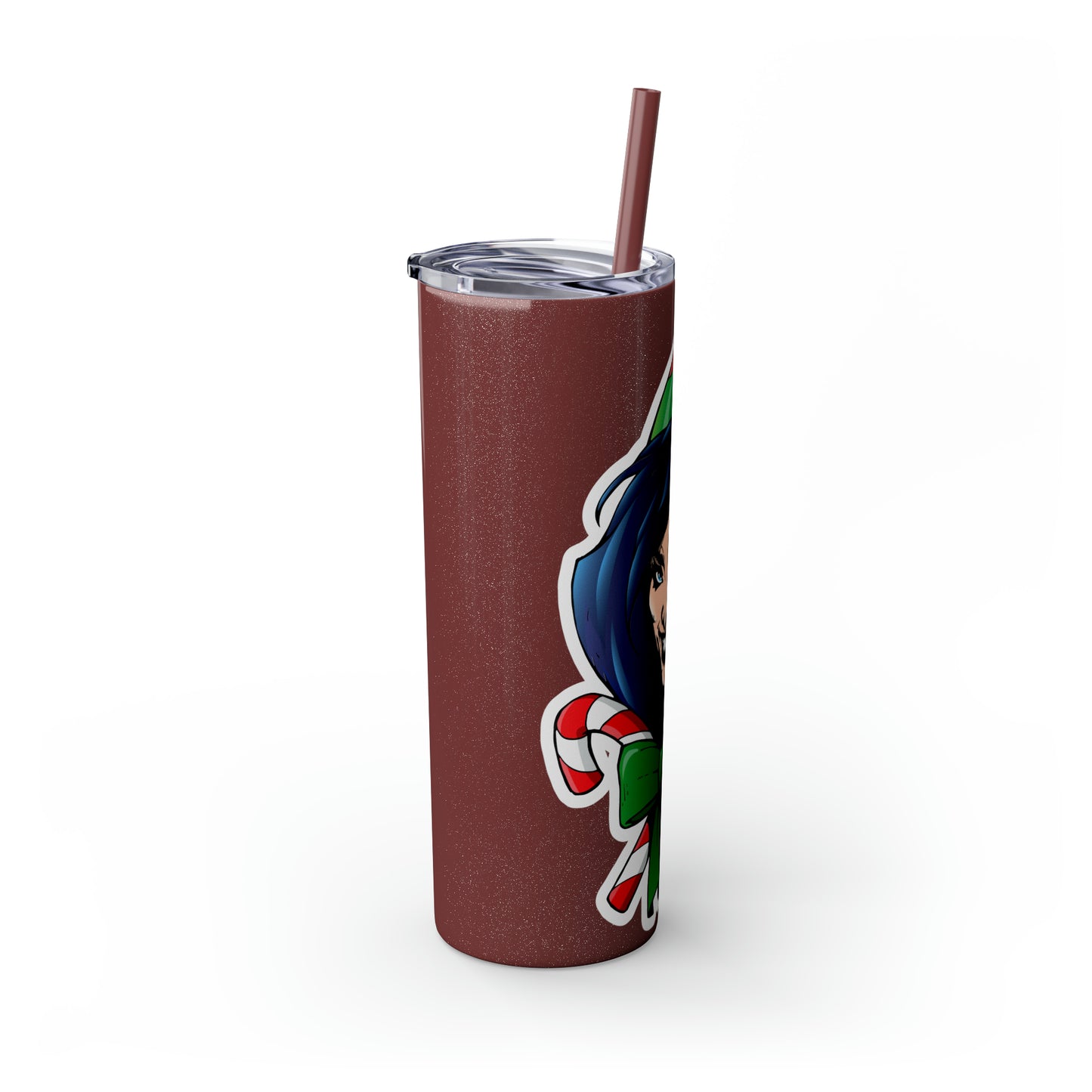 Skinny Tumbler with Straw, 20oz