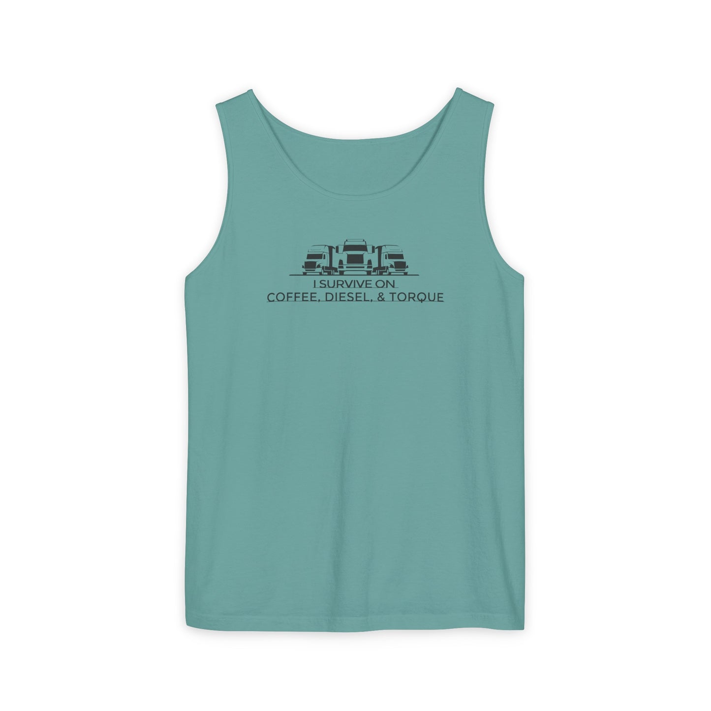 Trucker Survival Unisex Garment-Dyed Tank Top