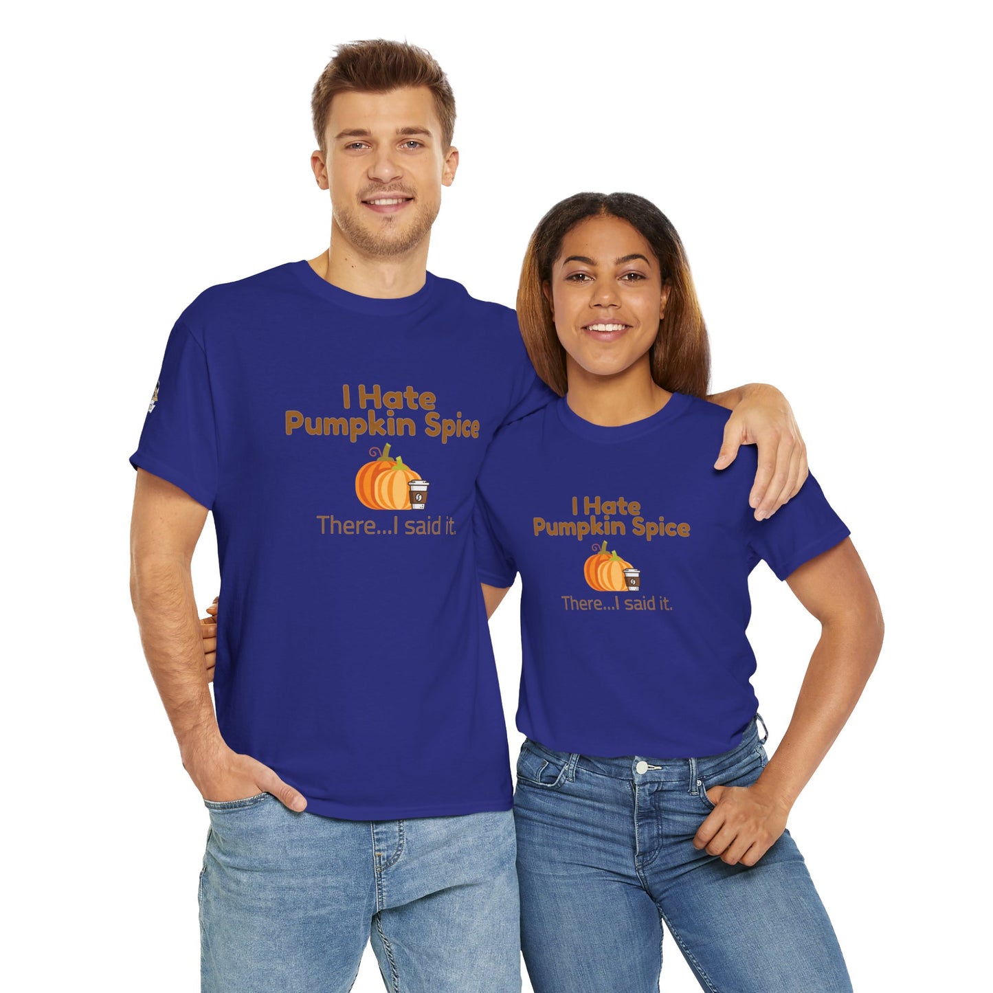 Hate Pumpkin Spice Unisex Heavy Cotton Tee