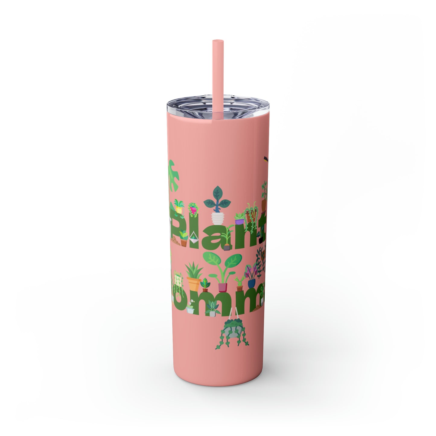 Skinny Tumbler with Straw, 20oz