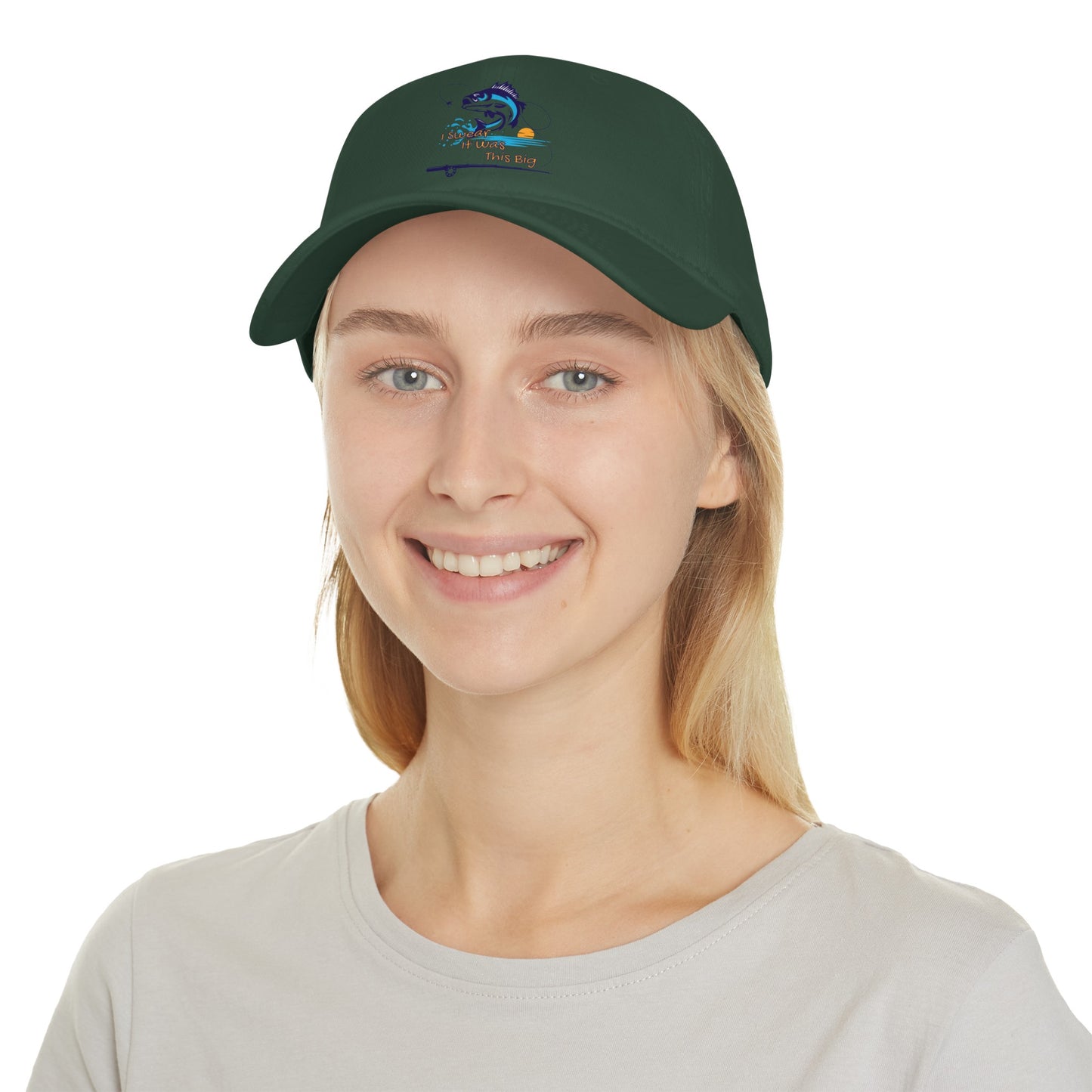 Fishing Low Profile Baseball Cap