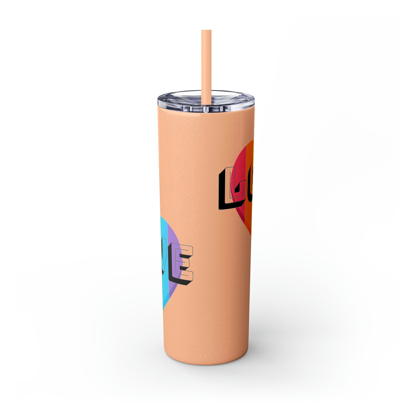 Copy of Skinny Tumbler with Straw, 20oz