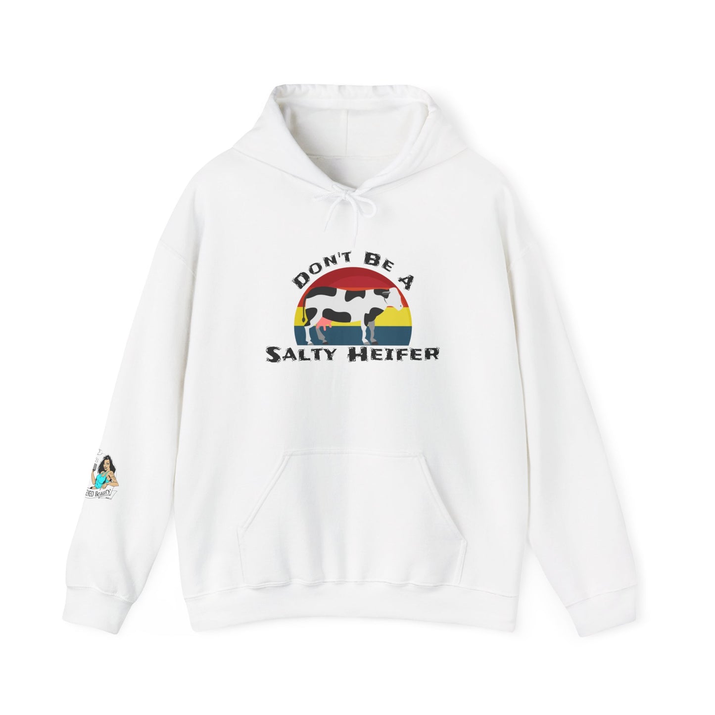 Salty heifer Unisex Heavy Blend™ Hooded Sweatshirt