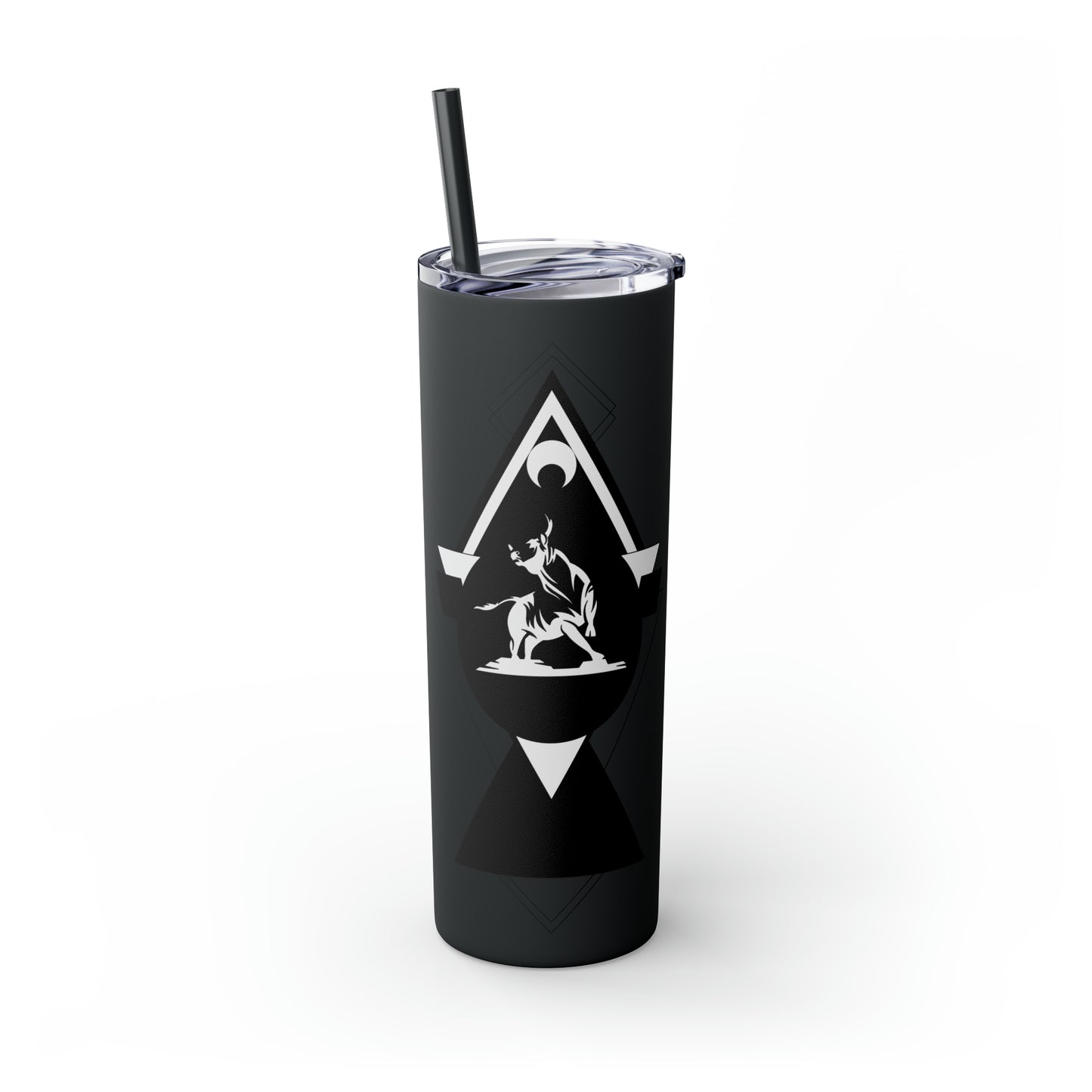 Skinny Tumbler with Straw, 20oz