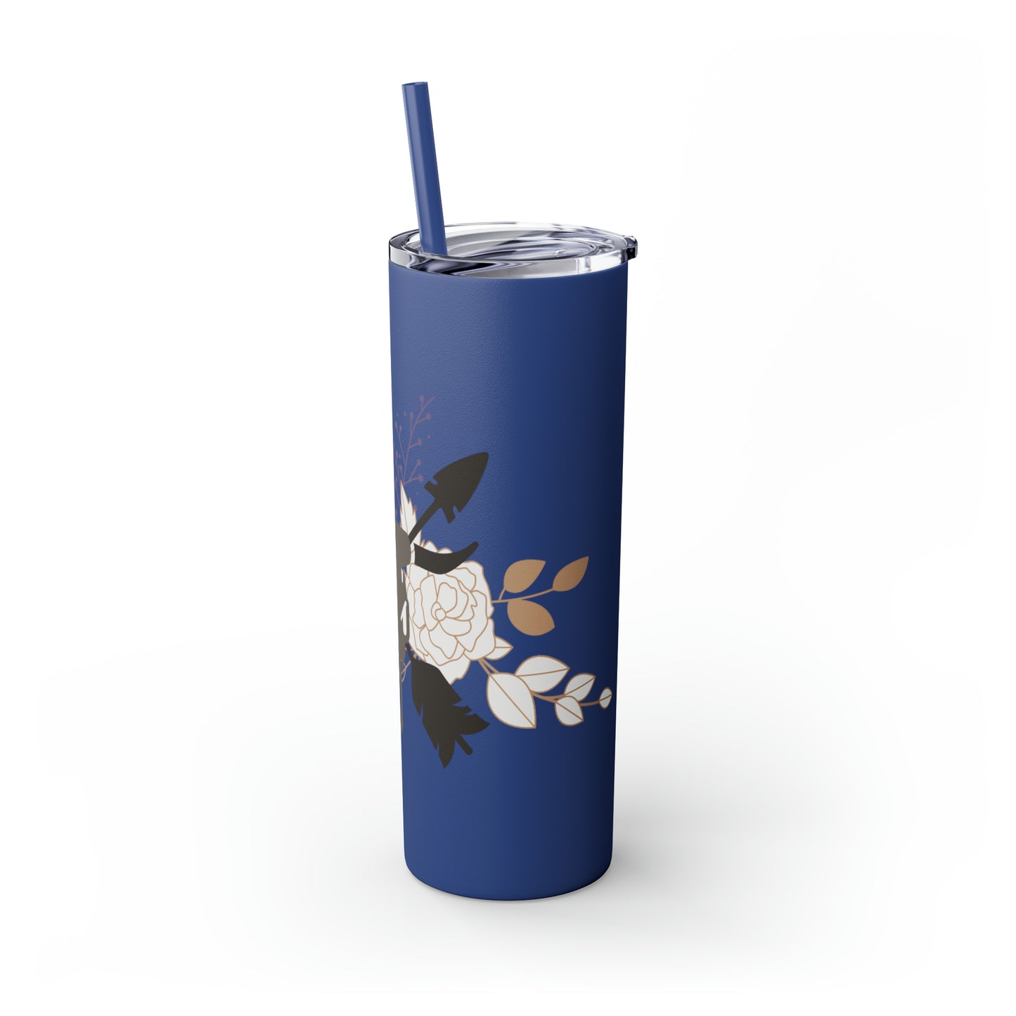 Skinny Tumbler with Straw, 20oz