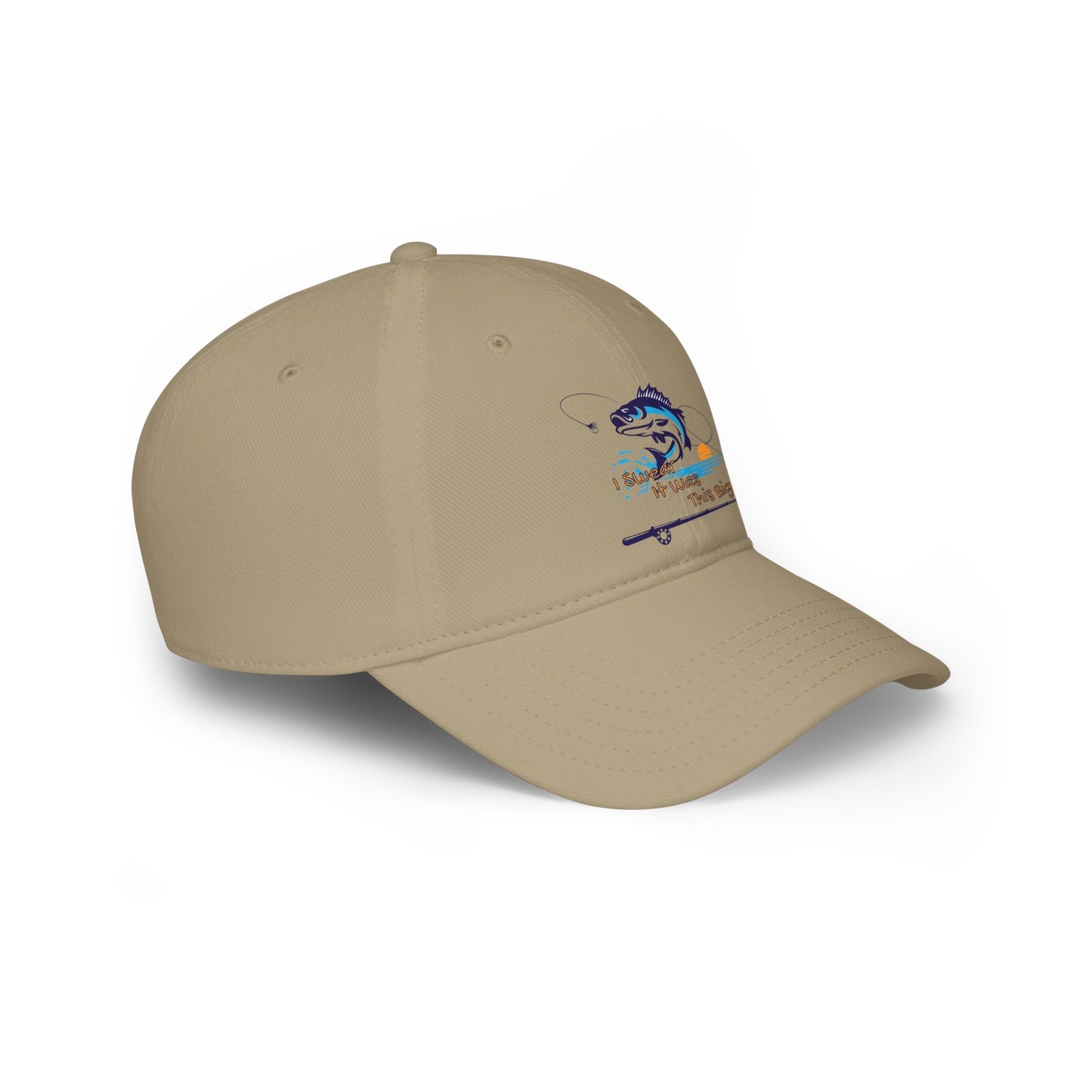 Fishing Low Profile Baseball Cap