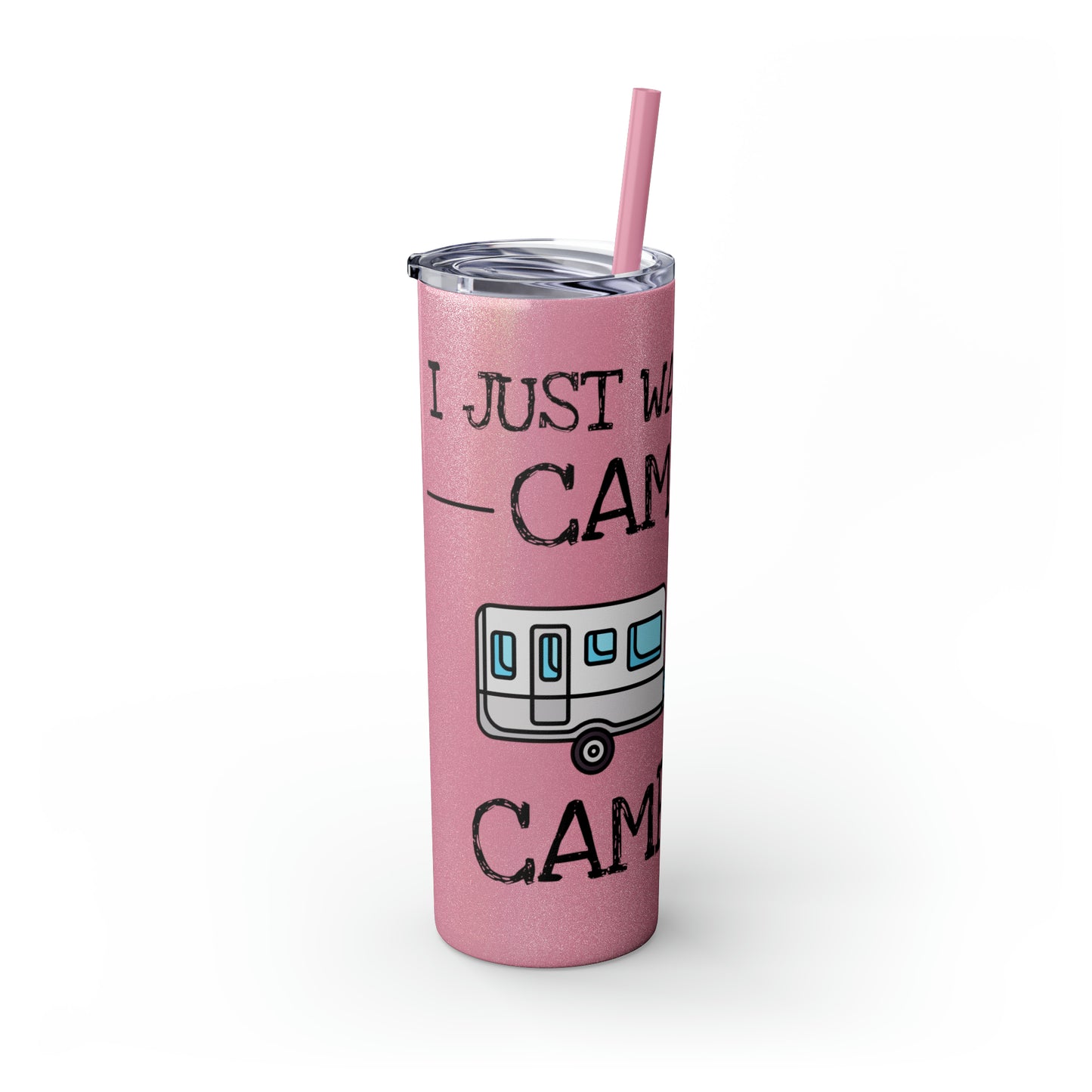 Skinny Tumbler with Straw, 20oz