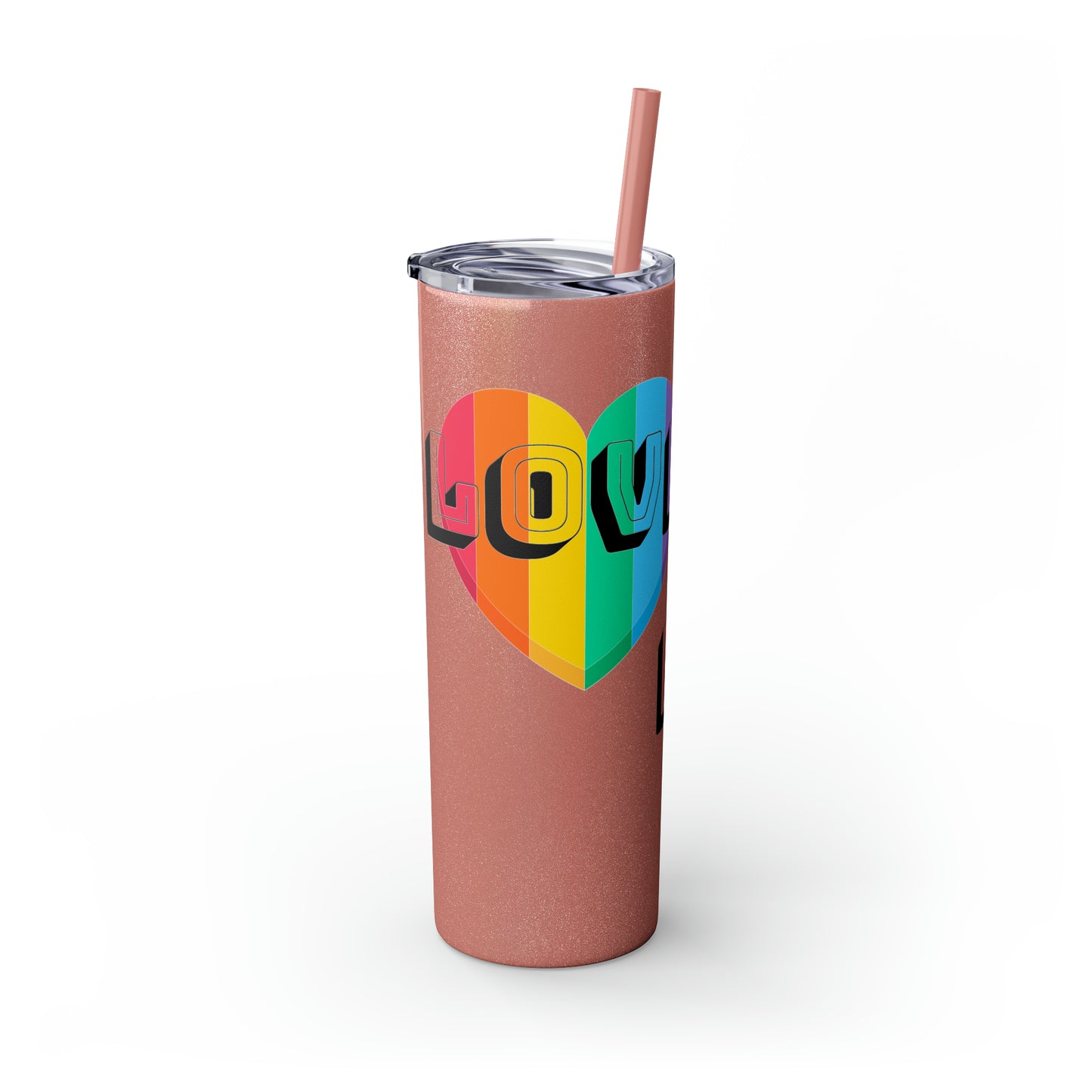 Copy of Skinny Tumbler with Straw, 20oz