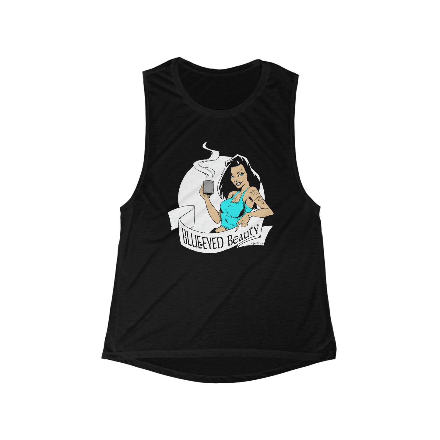 Women's Flowy Scoop Muscle Tank