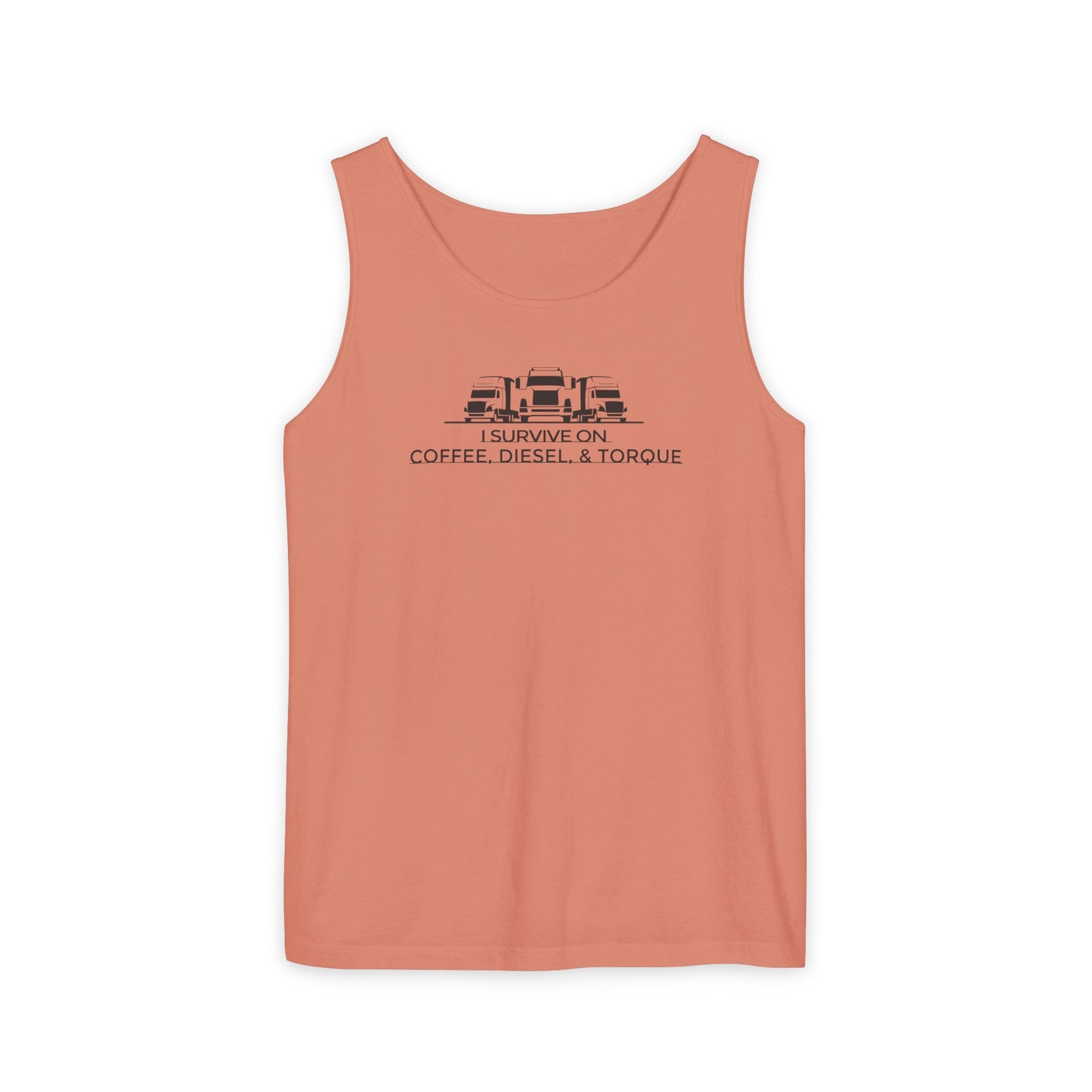 Trucker Survival Unisex Garment-Dyed Tank Top