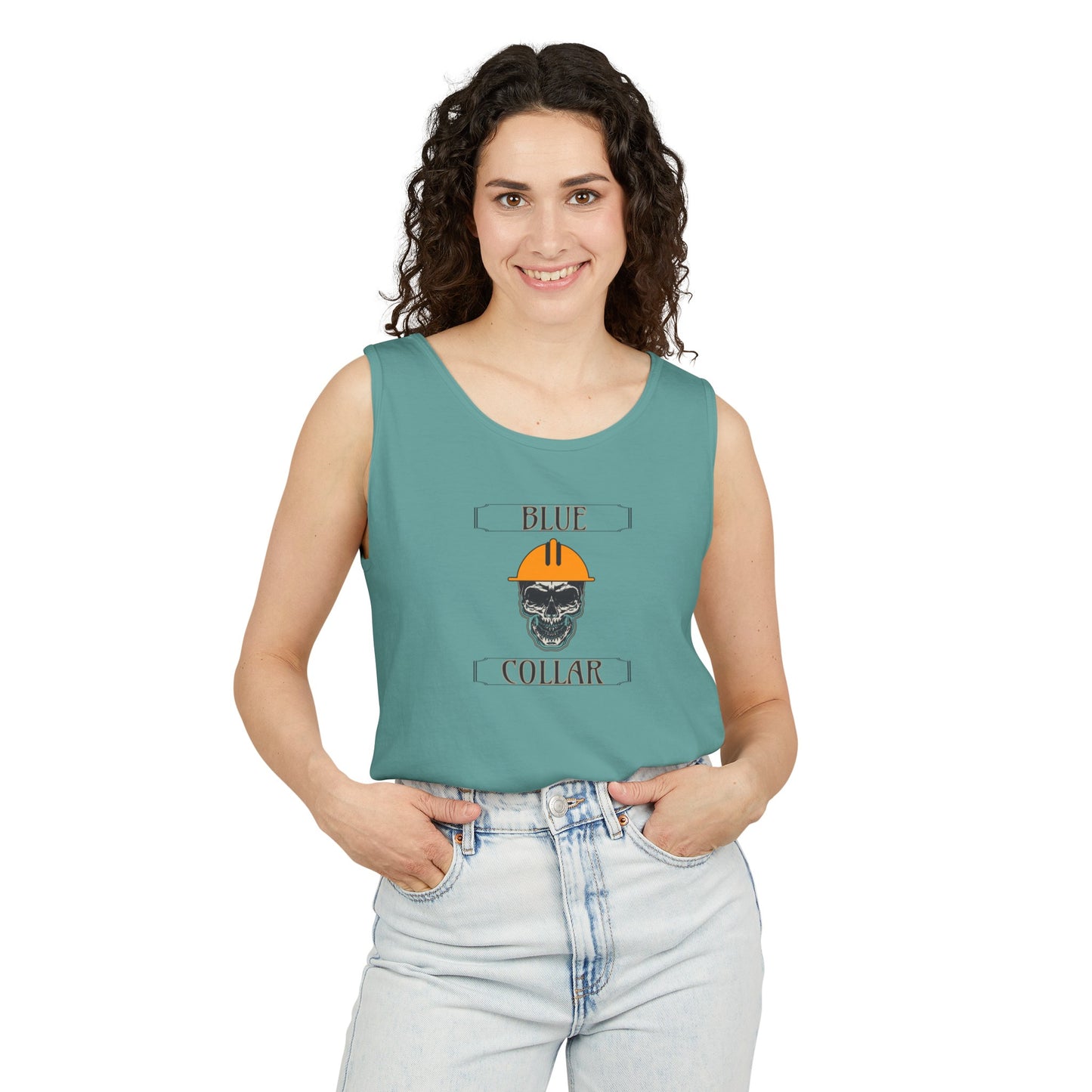 Blue Collar Unisex Garment-Dyed Tank Top