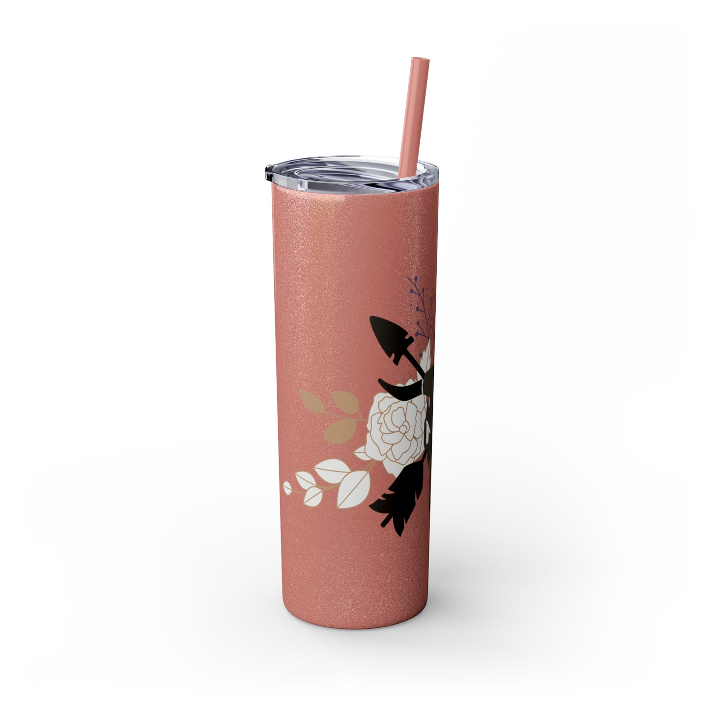 Skinny Tumbler with Straw, 20oz