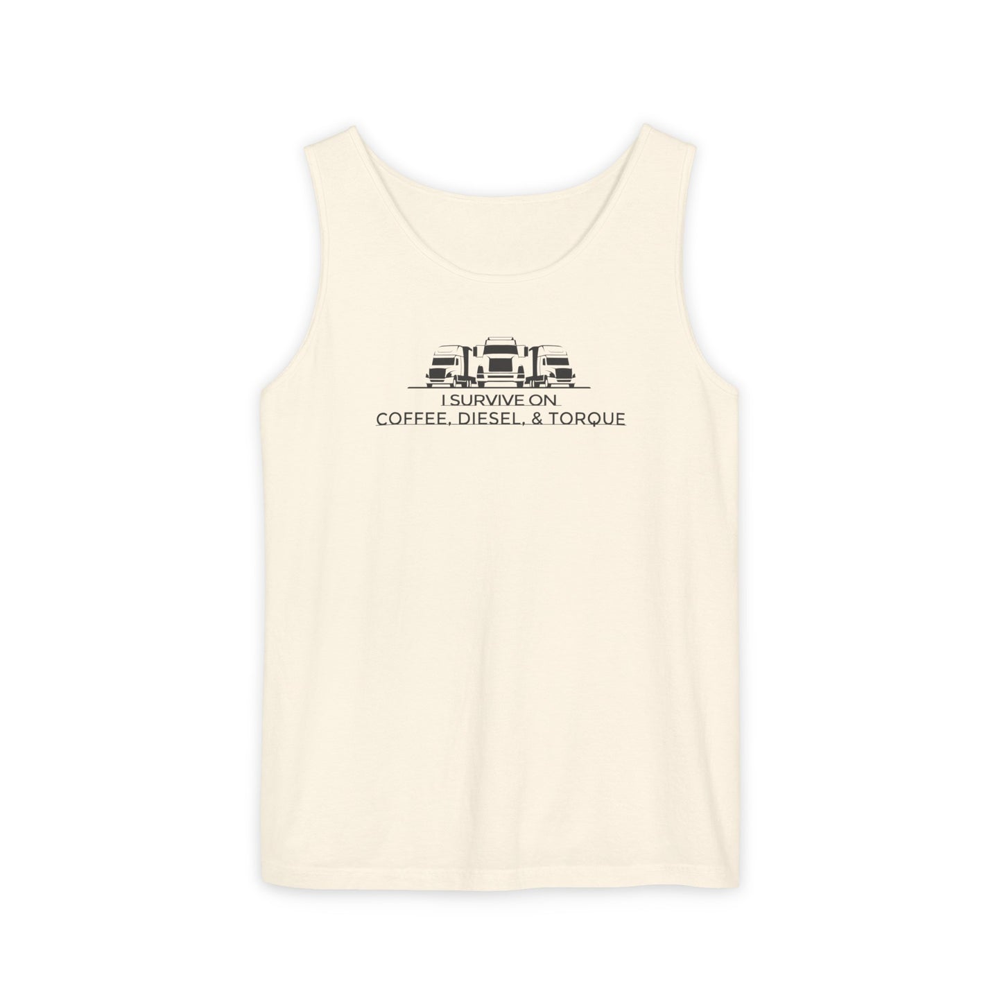 Trucker Survival Unisex Garment-Dyed Tank Top