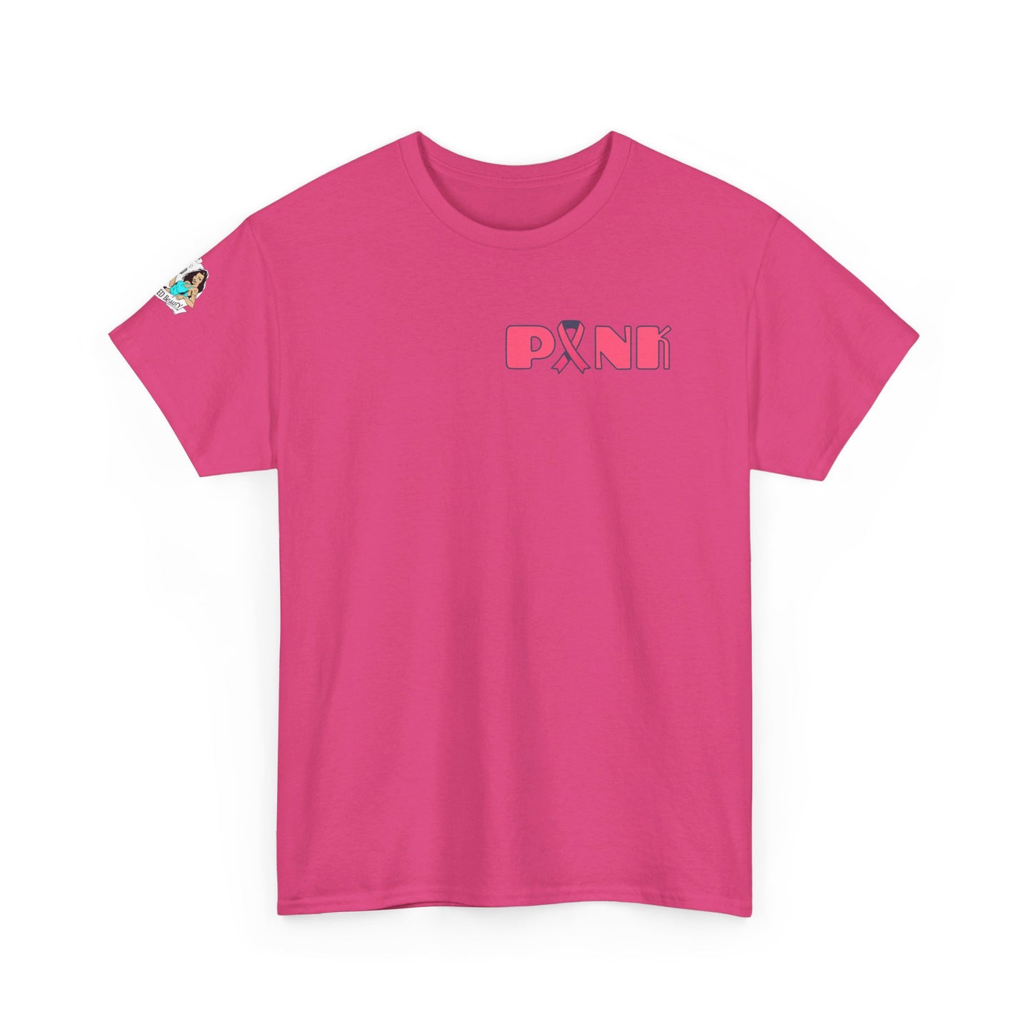 Breast Cancer Fight for Friend Unisex Heavy Cotton Tee