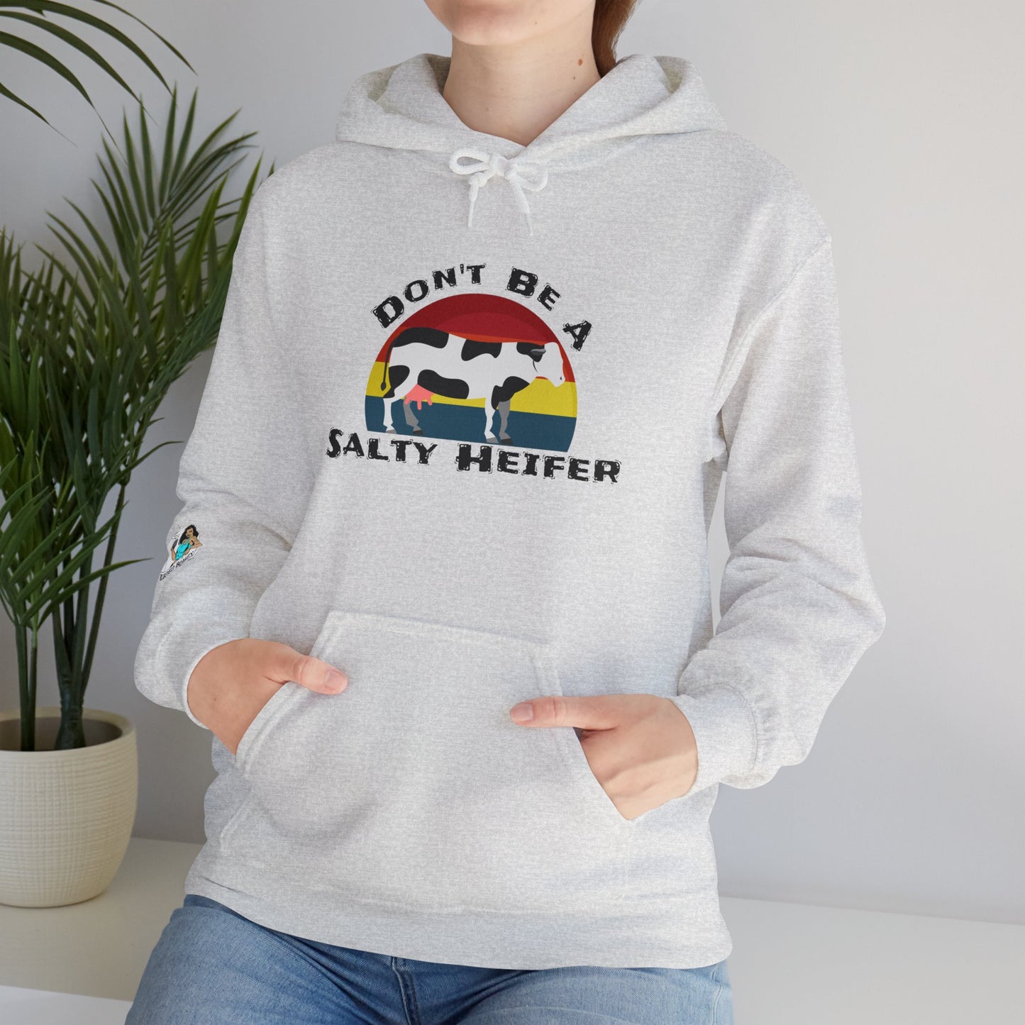 Salty heifer Unisex Heavy Blend™ Hooded Sweatshirt