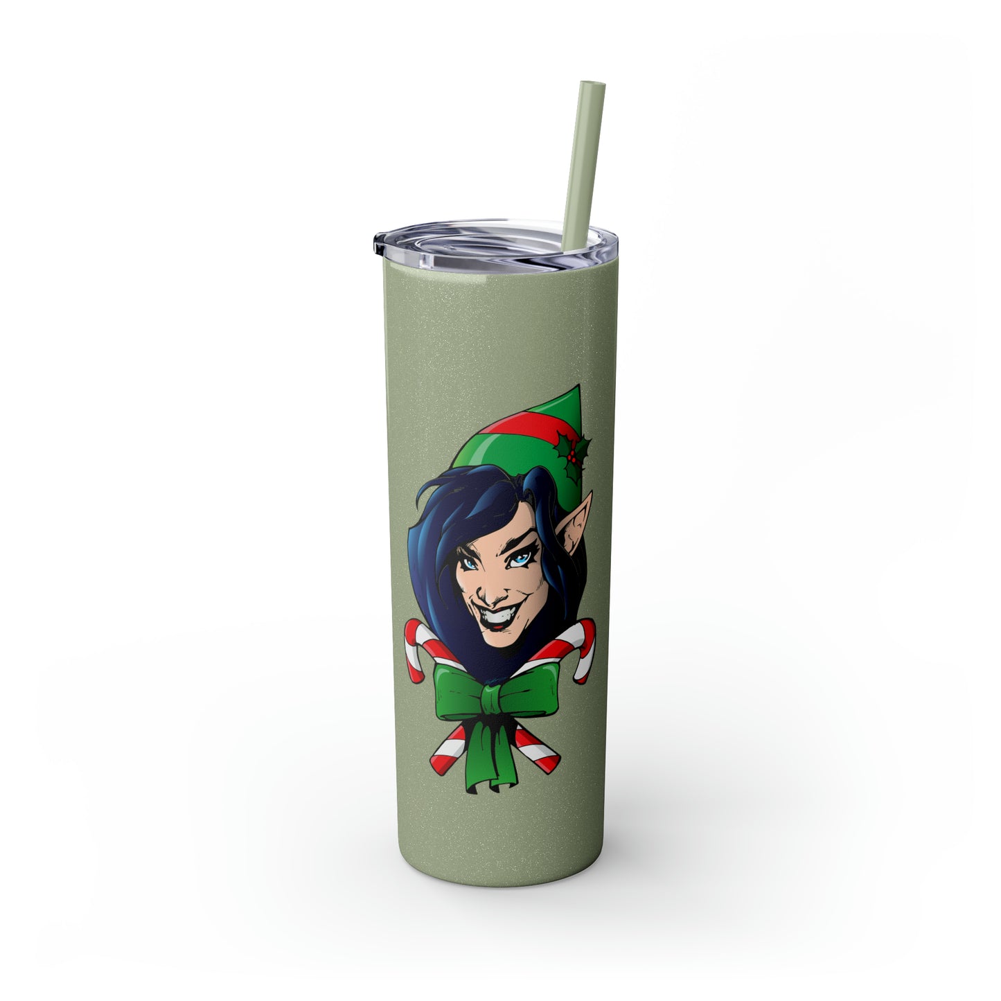 Skinny Tumbler with Straw, 20oz