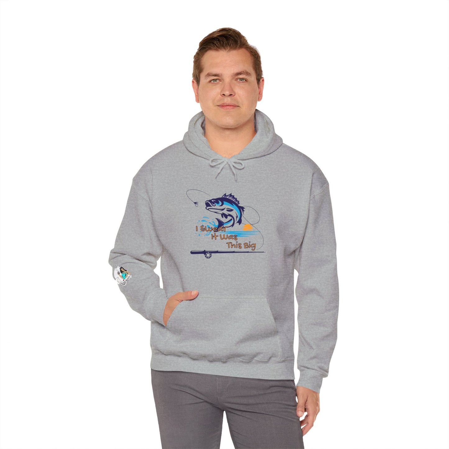 Big Ol Fish Unisex Heavy Blend™ Hooded Sweatshirt