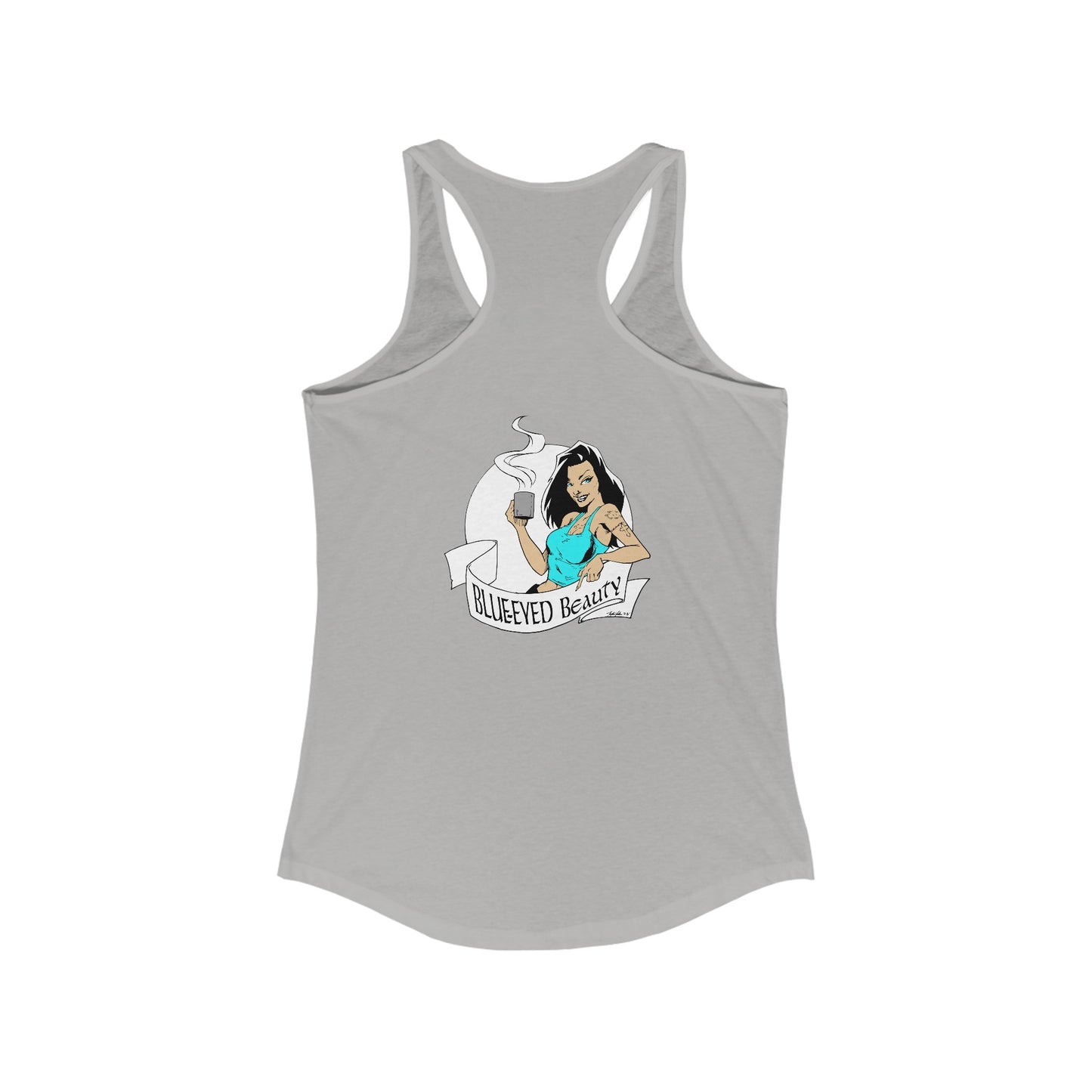 Blues Crew Women's Ideal Racerback Tank