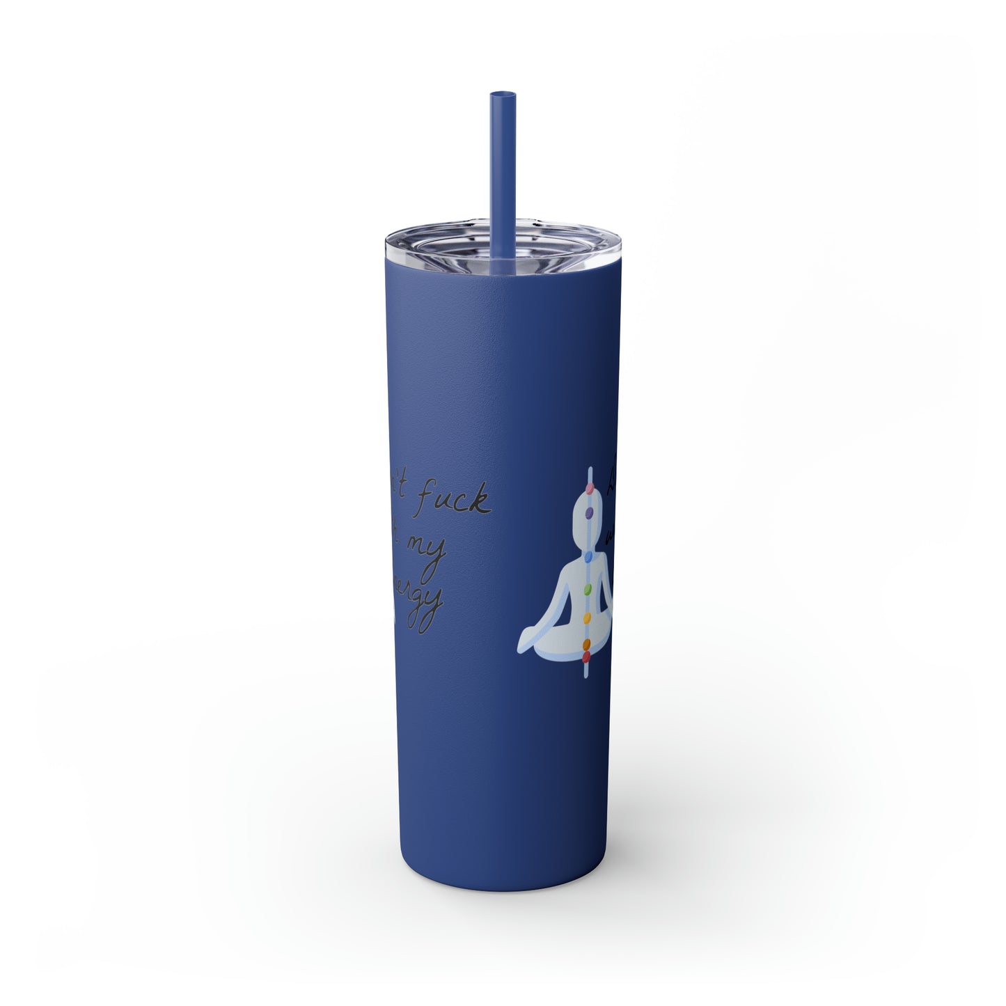 Skinny Tumbler with Straw, 20oz