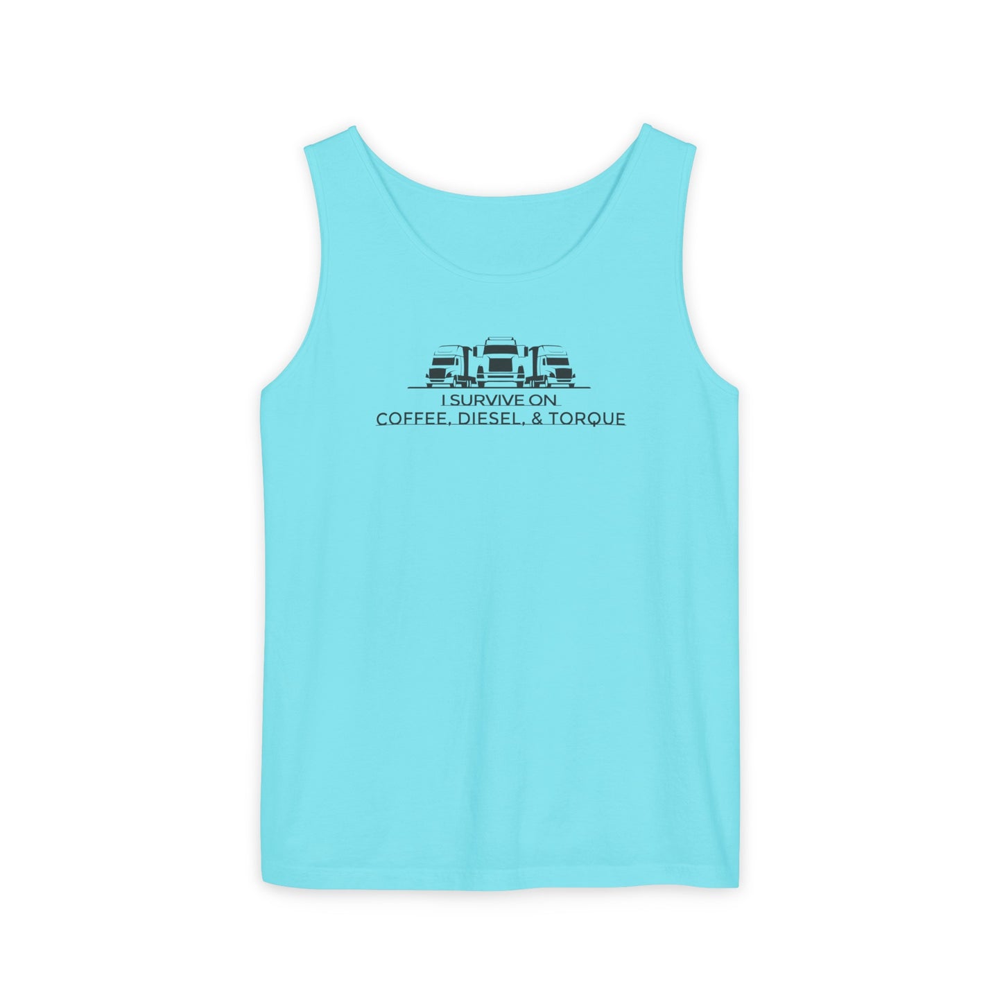 Trucker Survival Unisex Garment-Dyed Tank Top