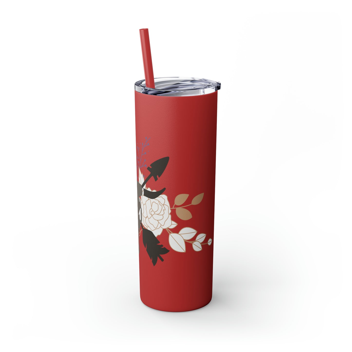 Skinny Tumbler with Straw, 20oz