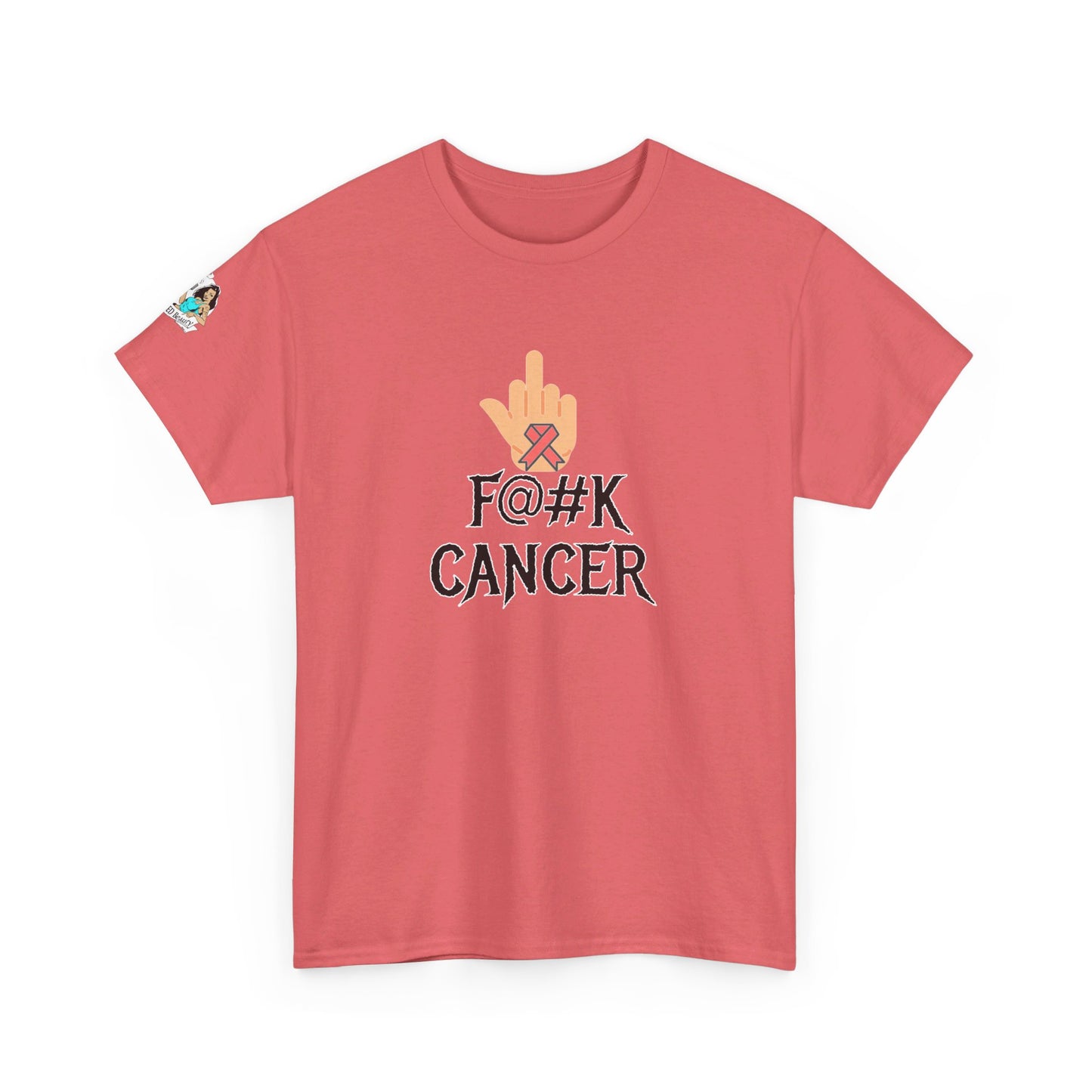 F CANCER Unisex Heavy Cotton Tee