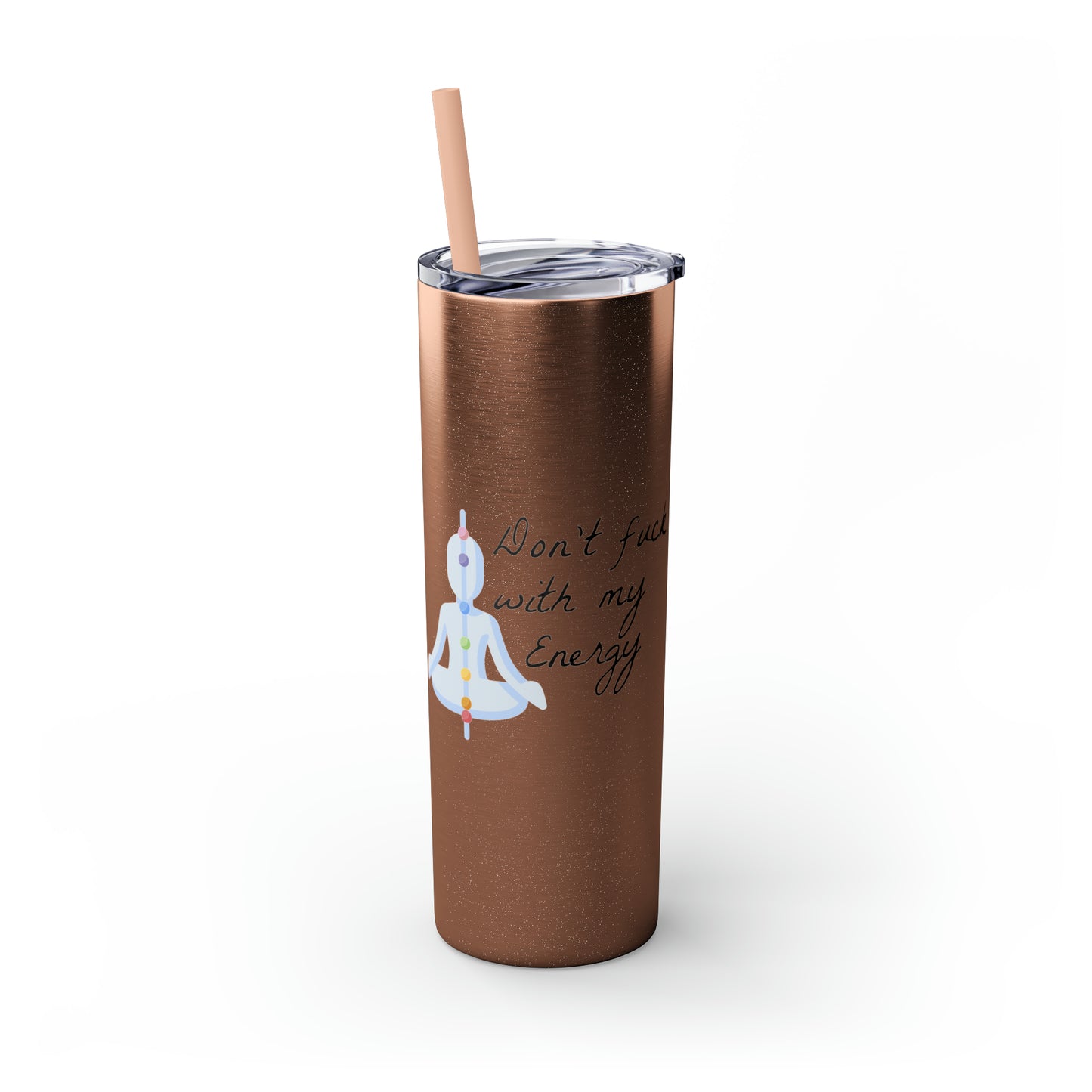 Skinny Tumbler with Straw, 20oz