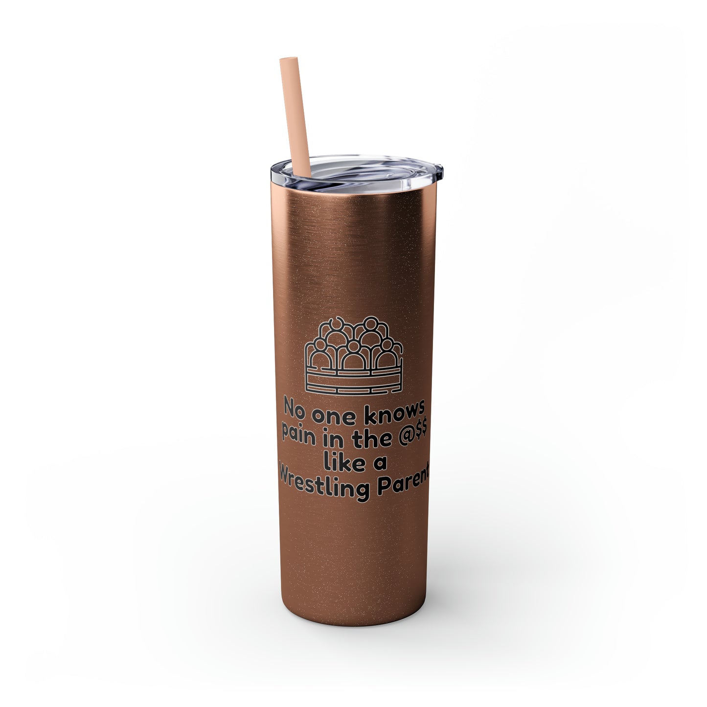 Skinny Tumbler with Straw, 20oz