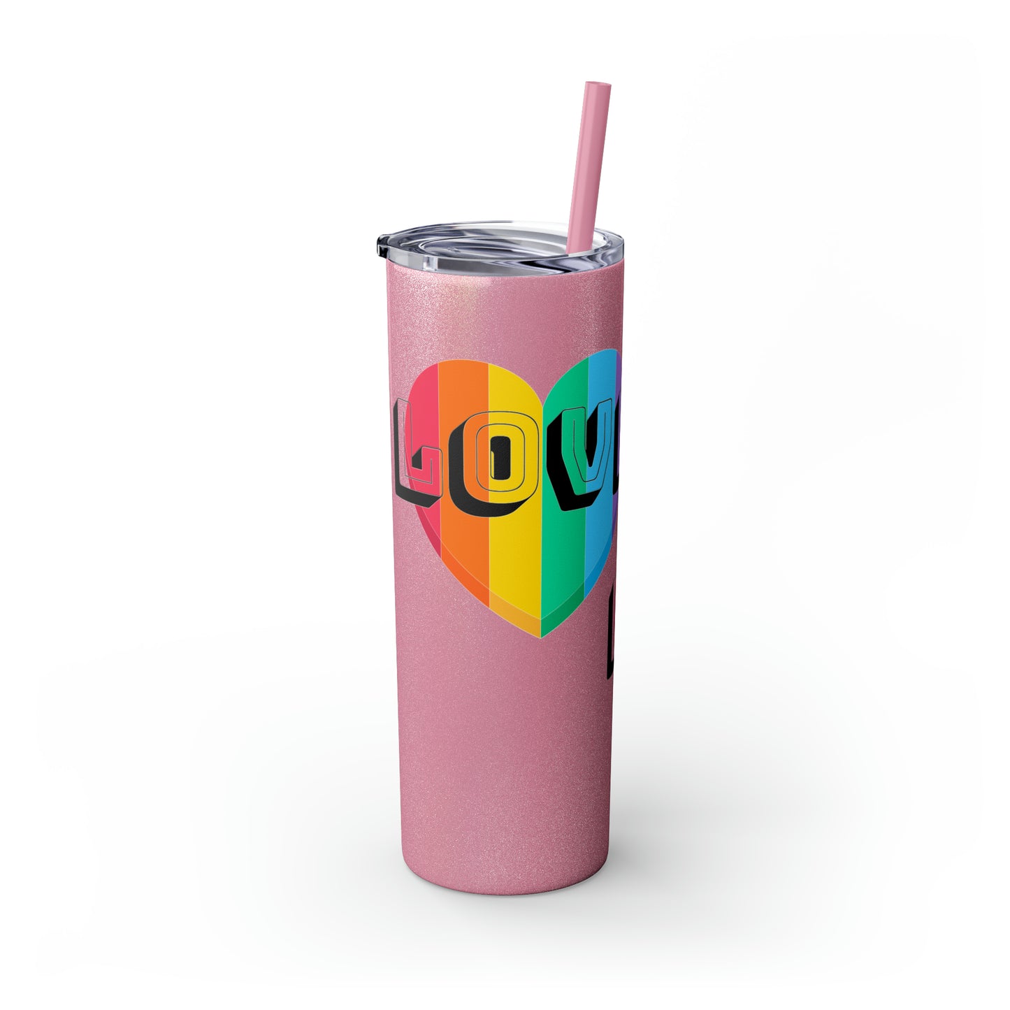 Copy of Skinny Tumbler with Straw, 20oz