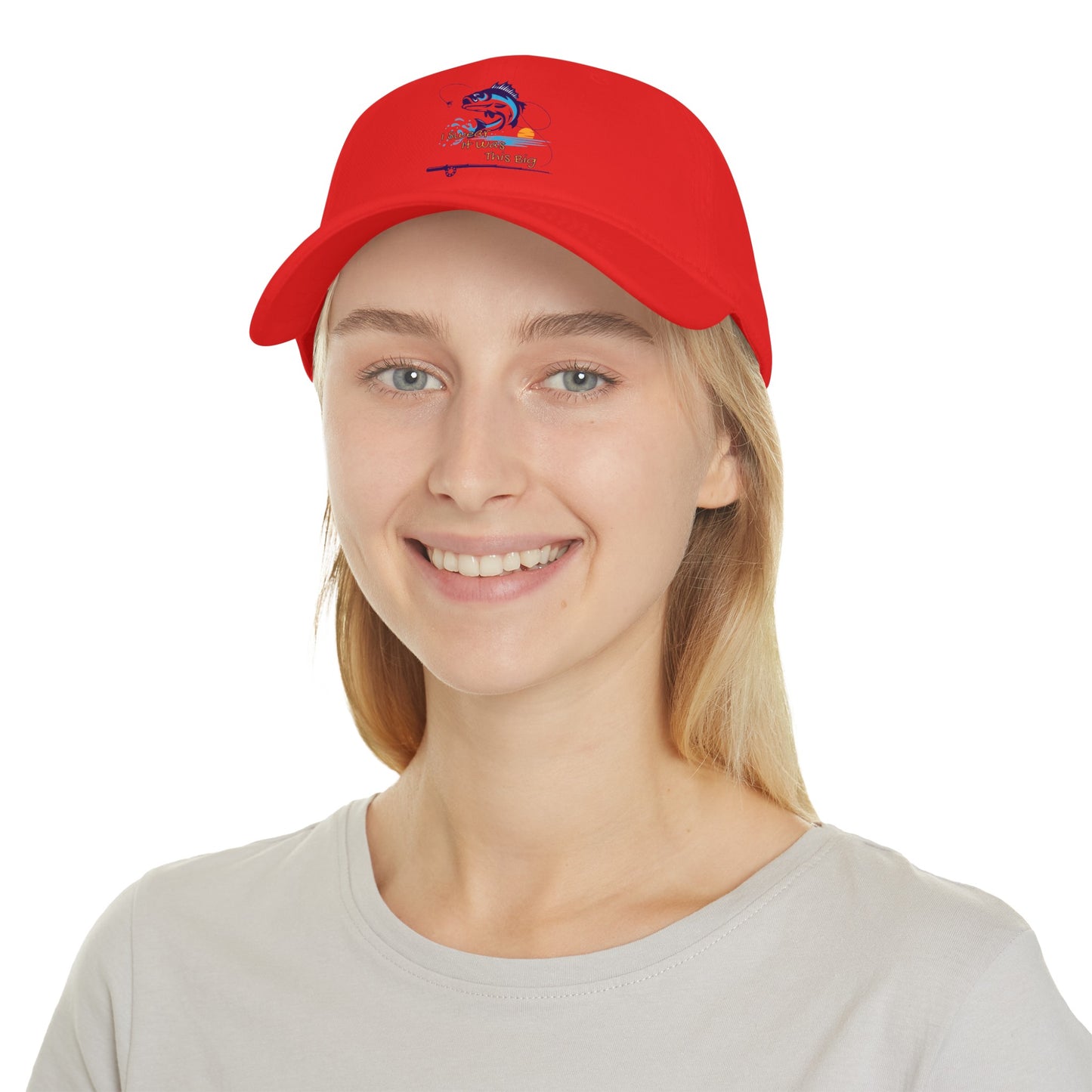 Fishing Low Profile Baseball Cap