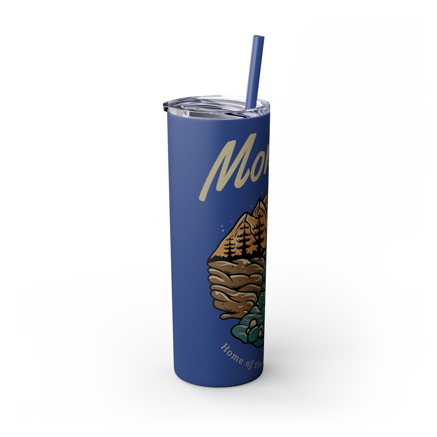 Skinny Tumbler with Straw, 20oz