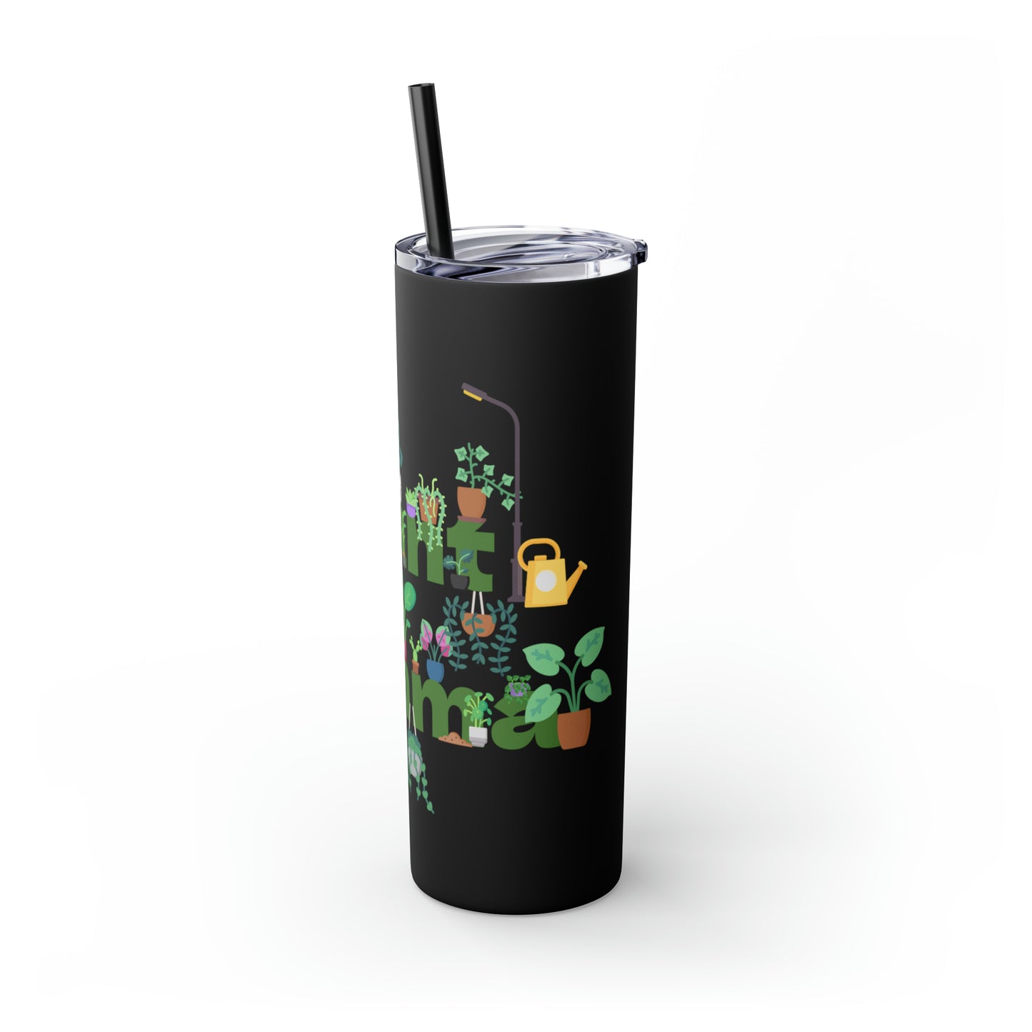 Skinny Tumbler with Straw, 20oz