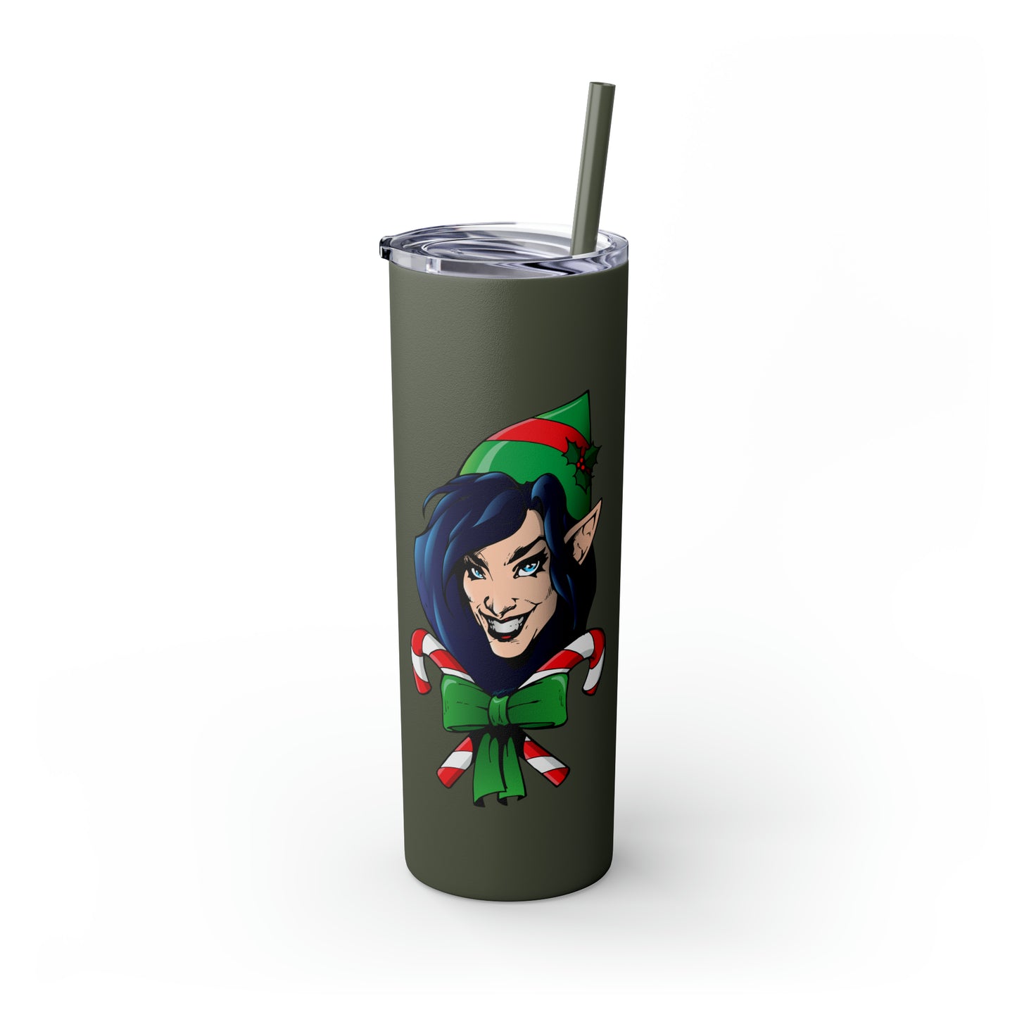 Skinny Tumbler with Straw, 20oz