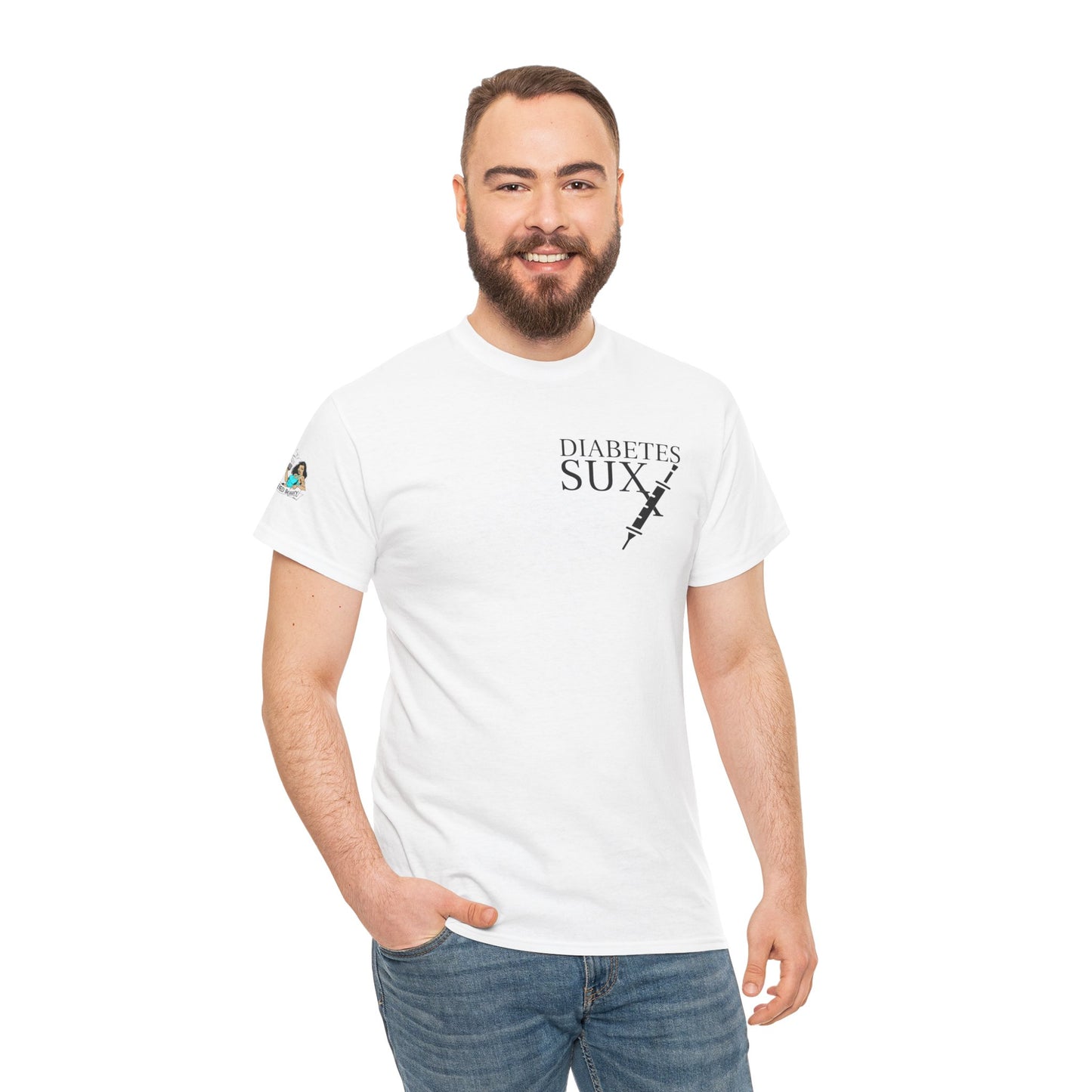 Diabetes Suxx Unisex Heavy Cotton Tee