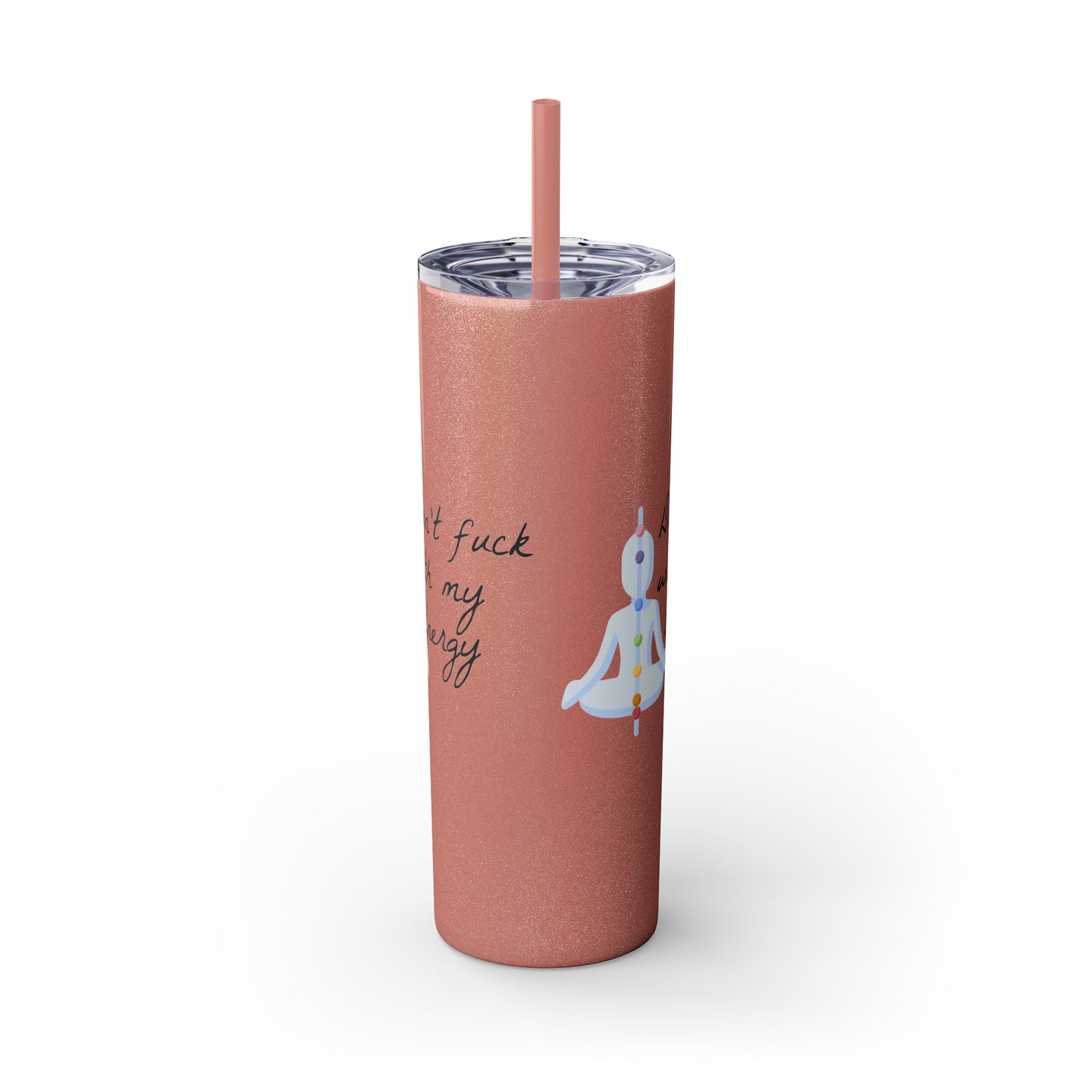 Skinny Tumbler with Straw, 20oz